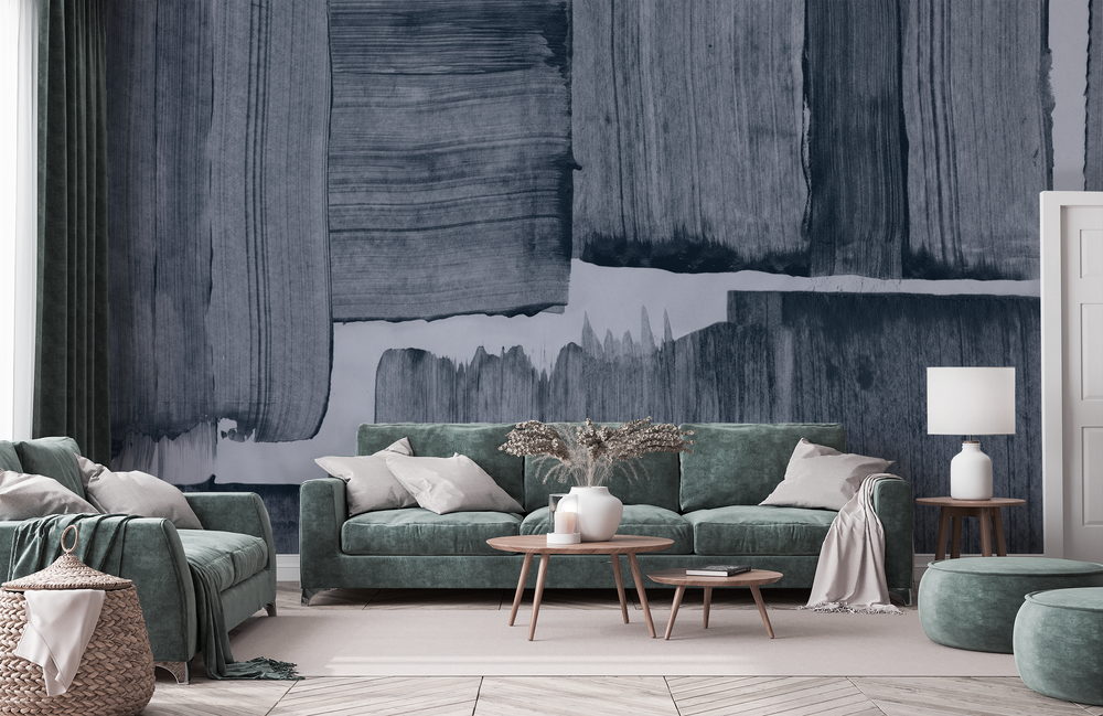 Mariposa in Midnight - Wallpaper Mural - Quick Ship