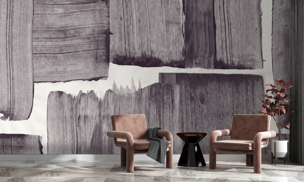 Mariposa in Orchid Mist - Wallpaper Mural - Quick Ship