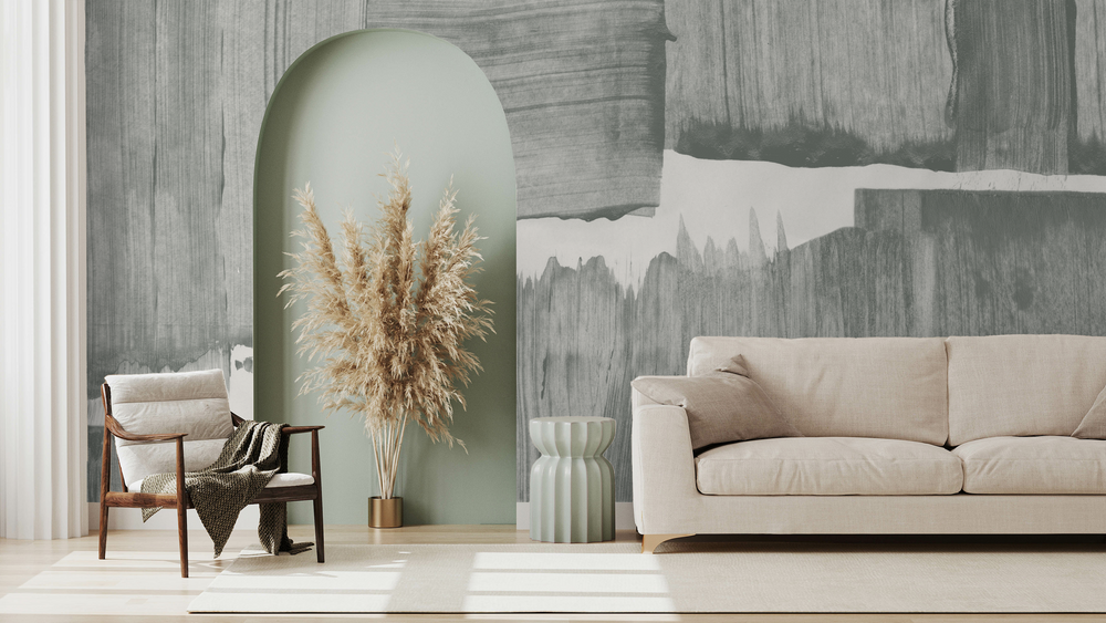 Mariposa in Willow - Wallpaper Mural - Quick Ship