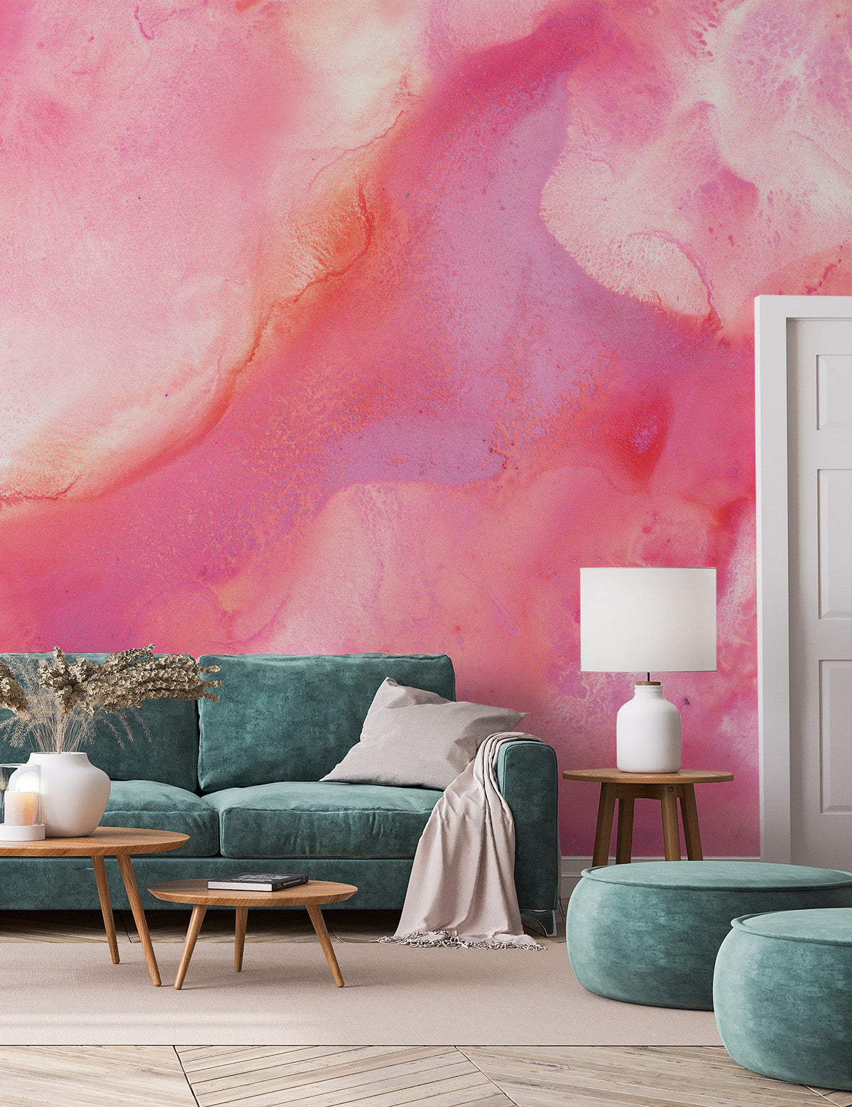 Miami Sunset Made to Measure Mural