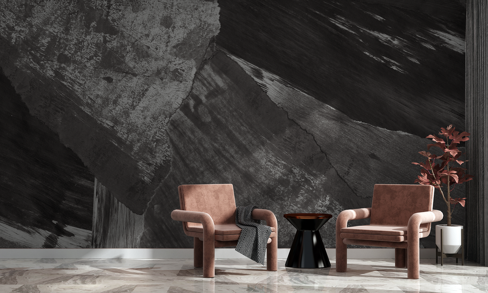 Monterey in Cinder - Wallpaper Mural - Quick Ship