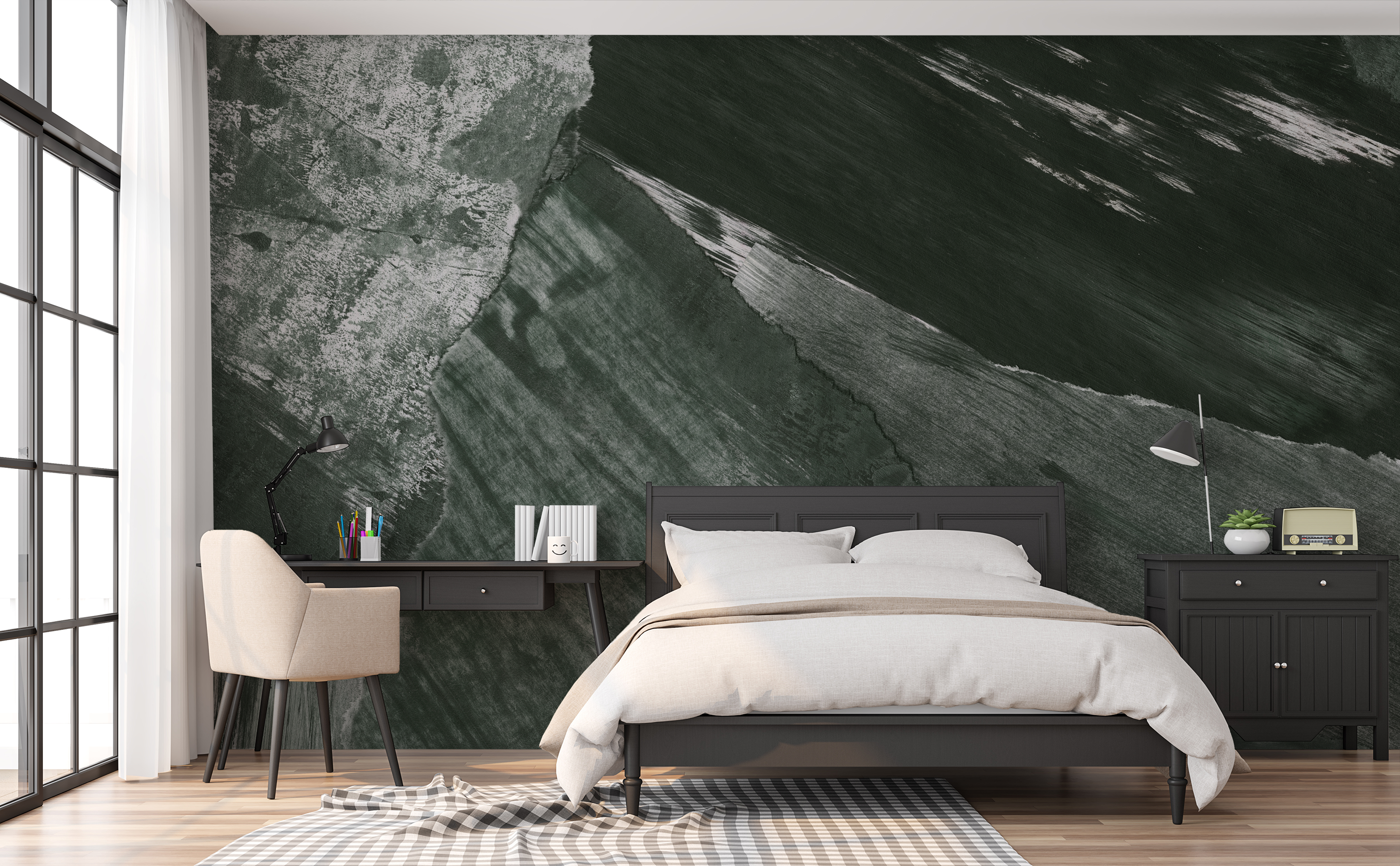 Image of Monterey in Hemlock - Wallpaper Mural - Quick Ship