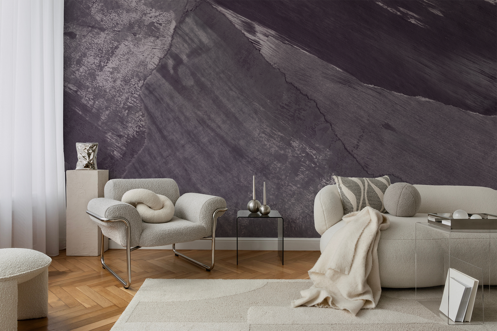 Monterey in Orchid Mist - Wallpaper Mural - Quick Ship