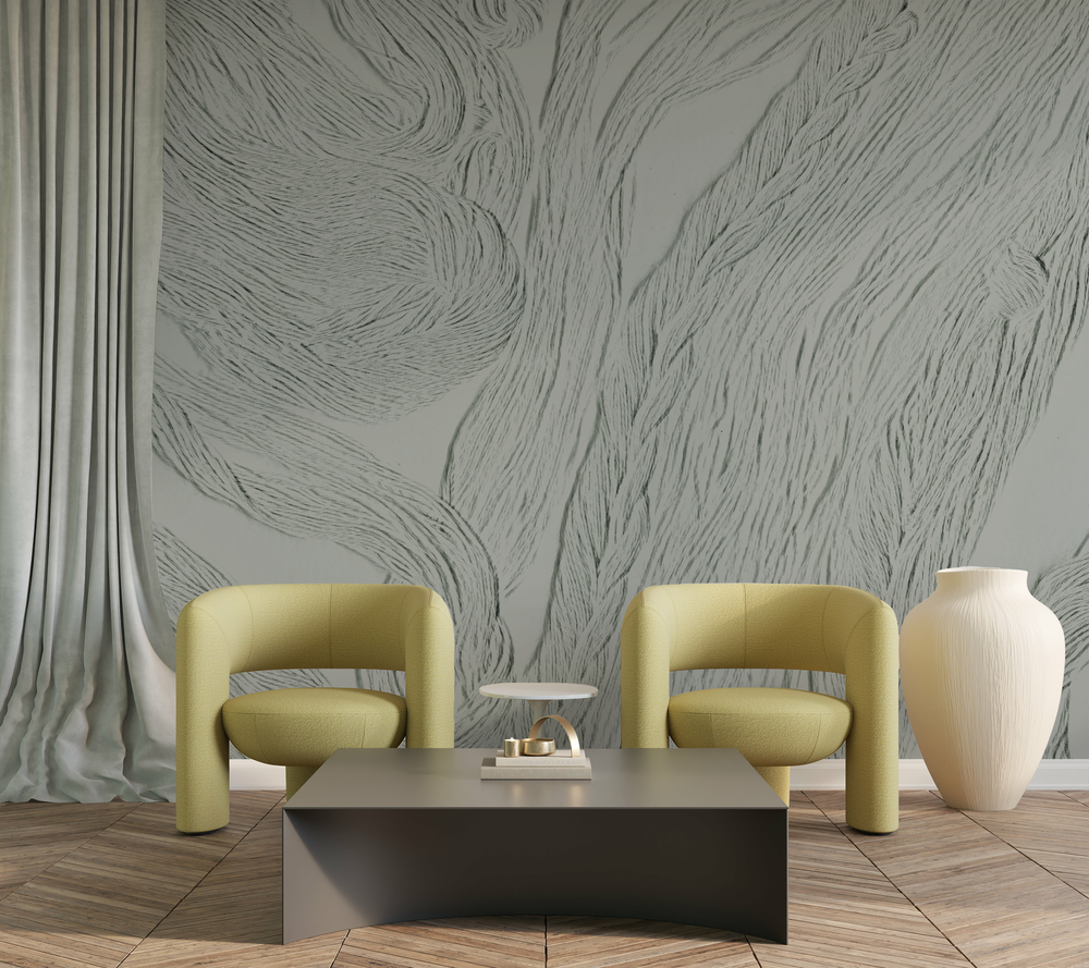 Morro Bay in Willow - Wallpaper Mural - Quick Ship