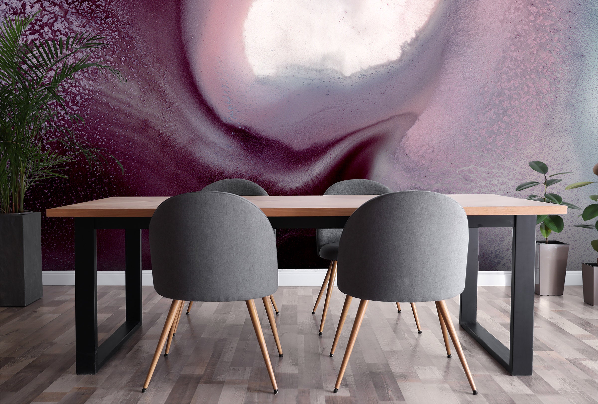 Image of Mulberry Wine Made To Measure Mural