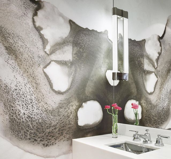 Image of Neutral Swirl Made To Measure Mural