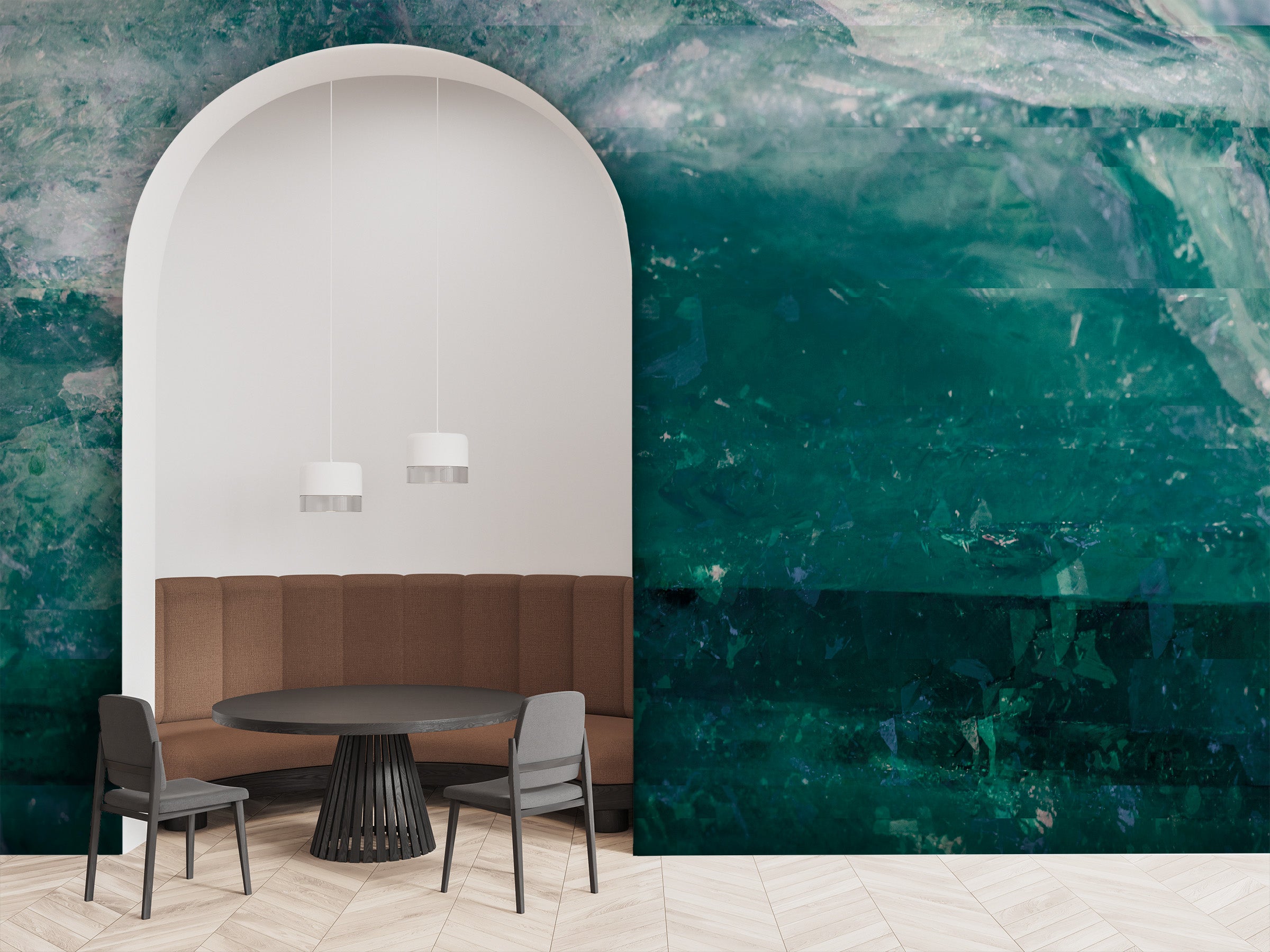 Image of New Wave Glitch Made to Measure Mural