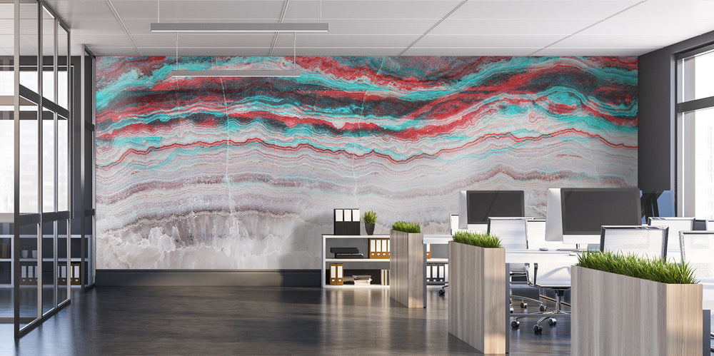 Onyx Fragmentation Made to Measure Mural