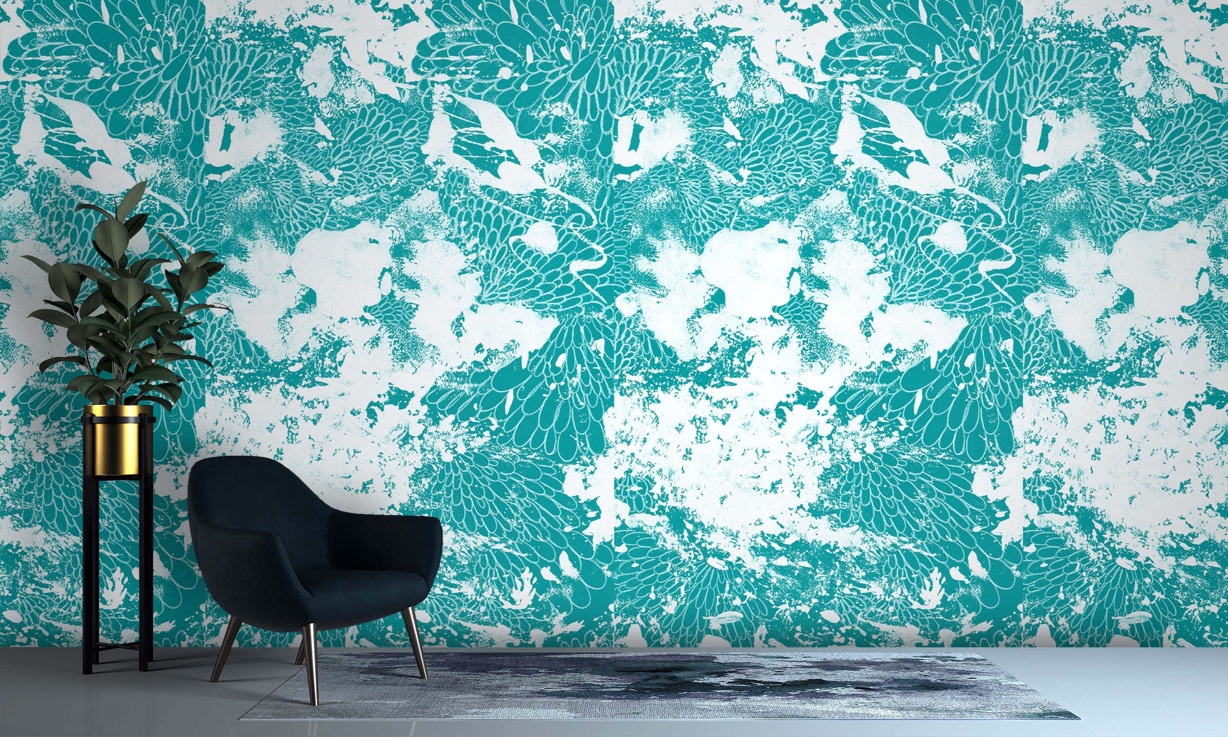 Image of Perianth in Teal