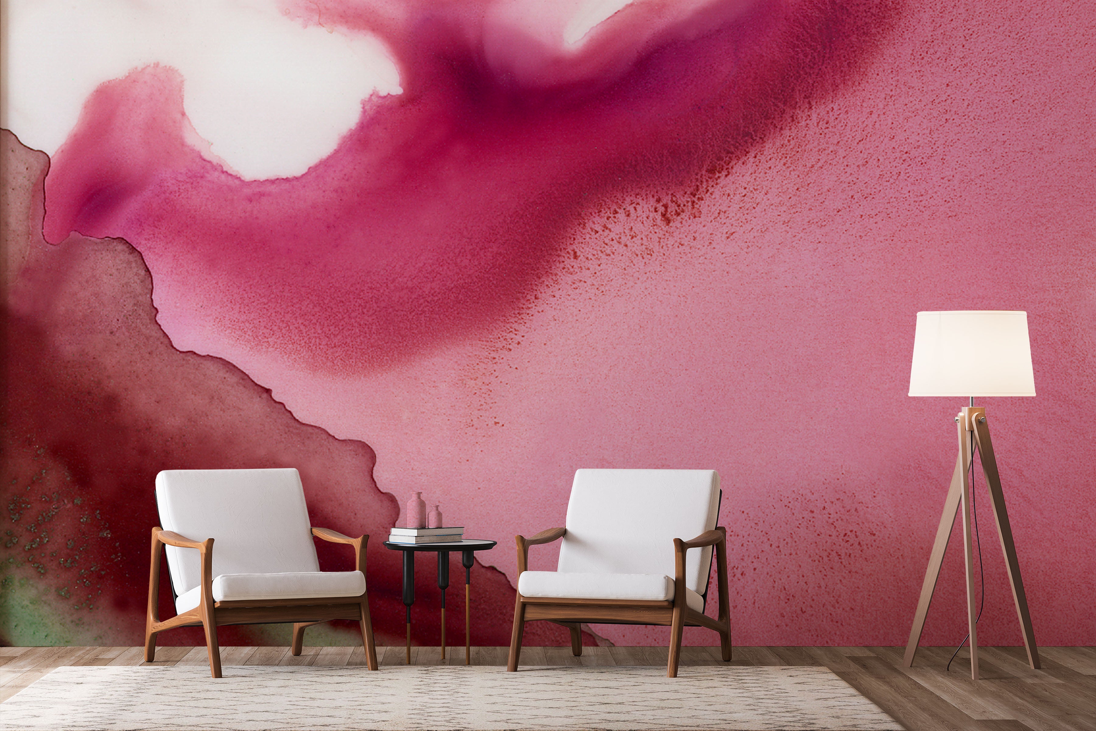 Image of Pink Cloud Made to Measure Mural