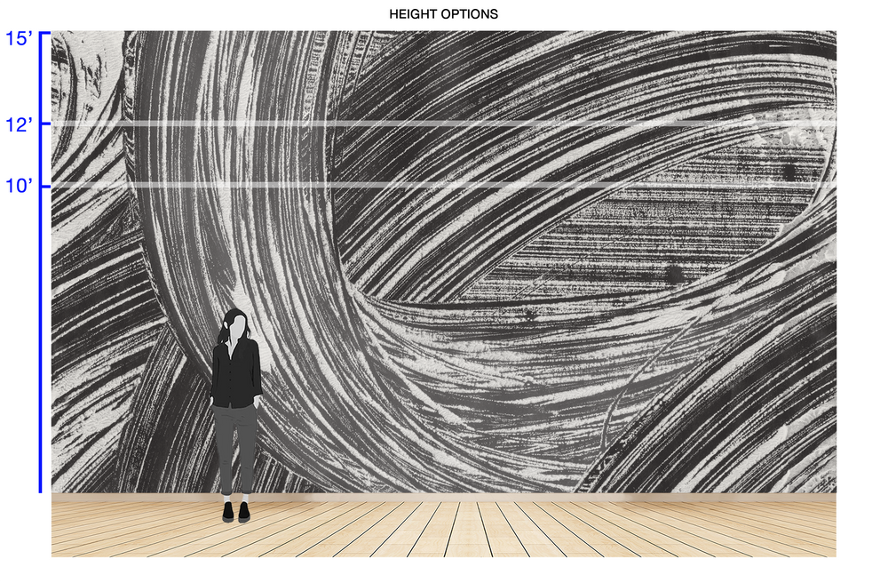 Point Reyes in Cinder - Wallpaper Mural - Quick Ship