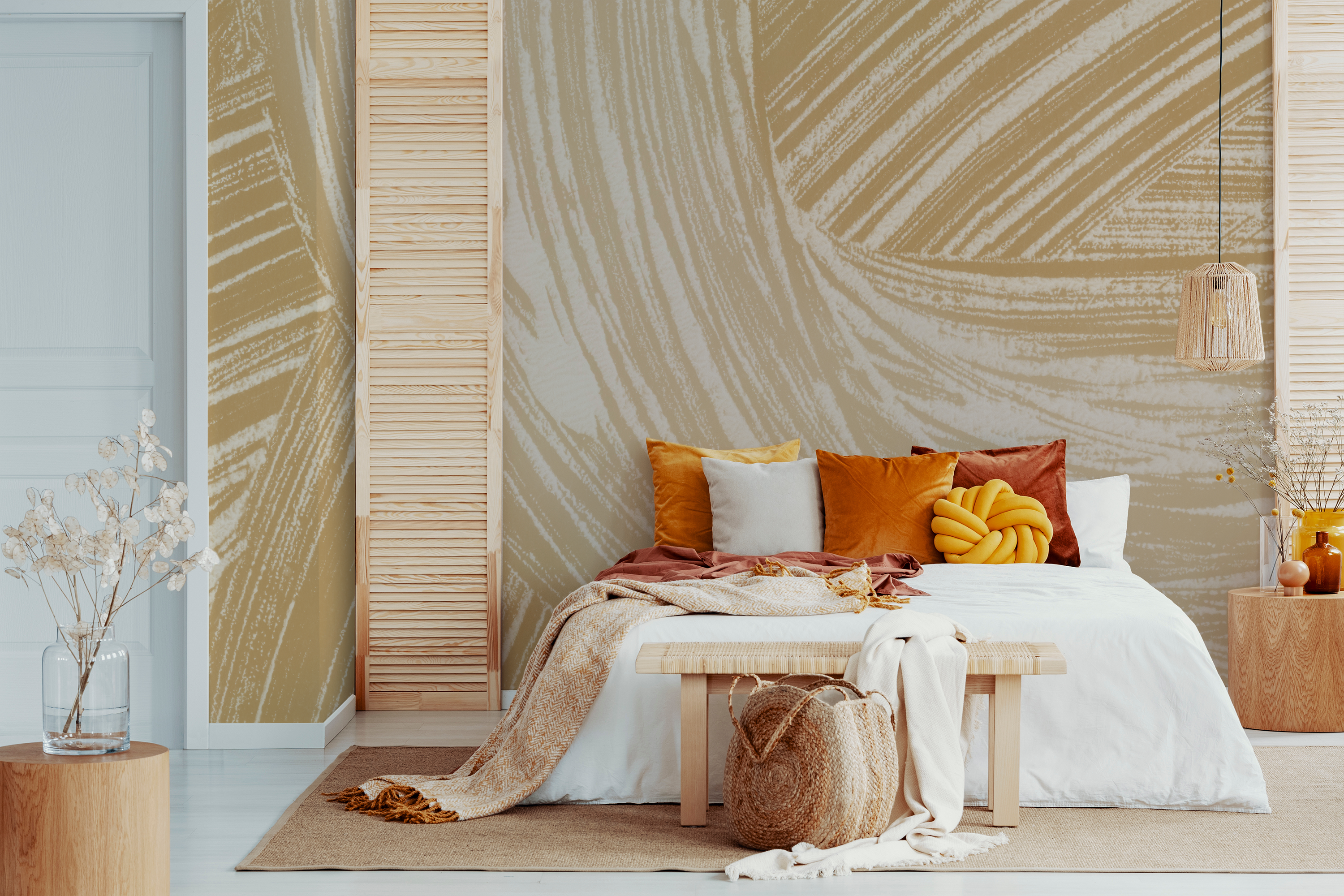 Image of Point Reyes in Harvest - Wallpaper Mural - Quick Ship