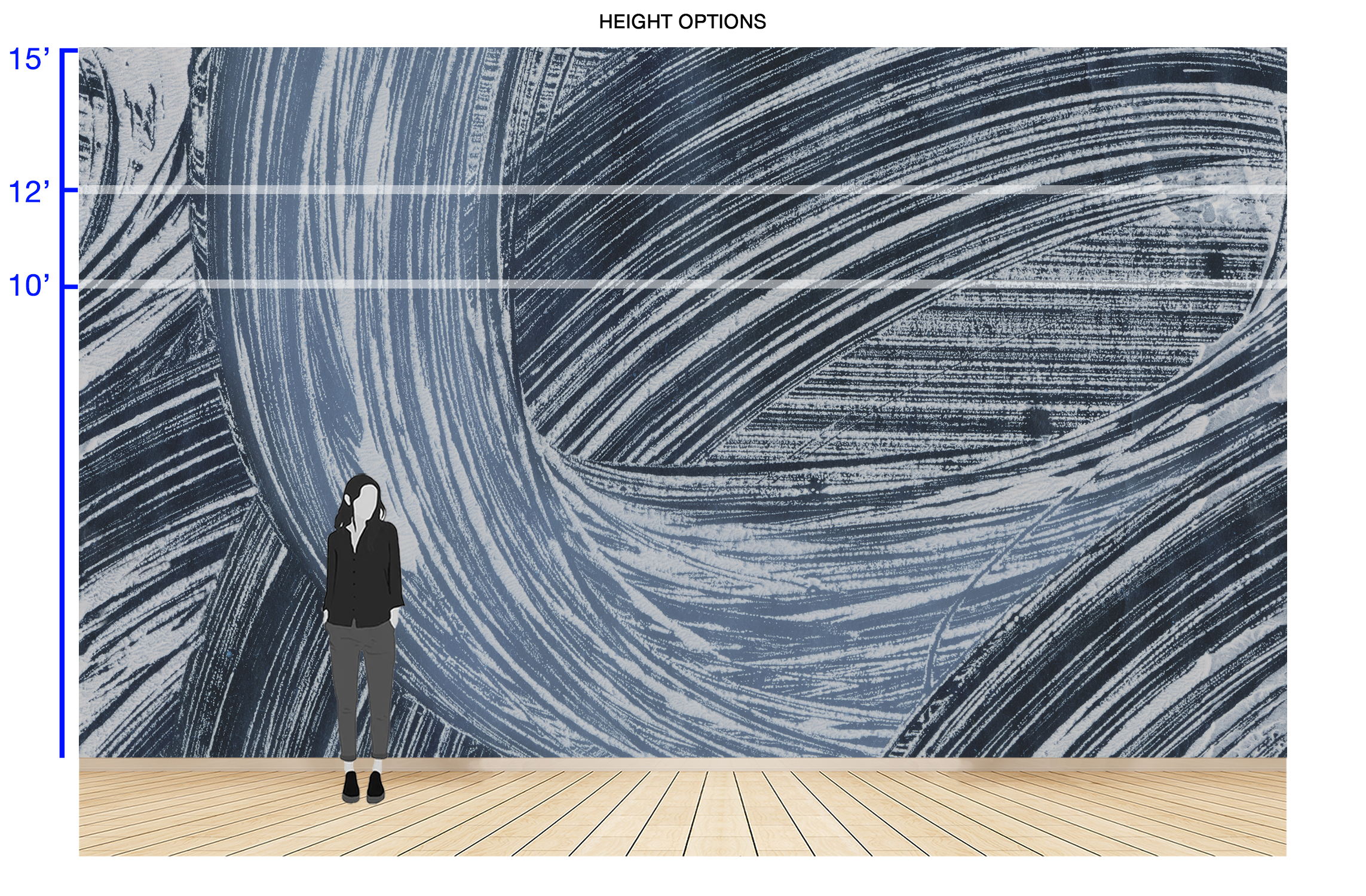 Image of Point Reyes in Midnight - Wallpaper Mural - Quick Ship
