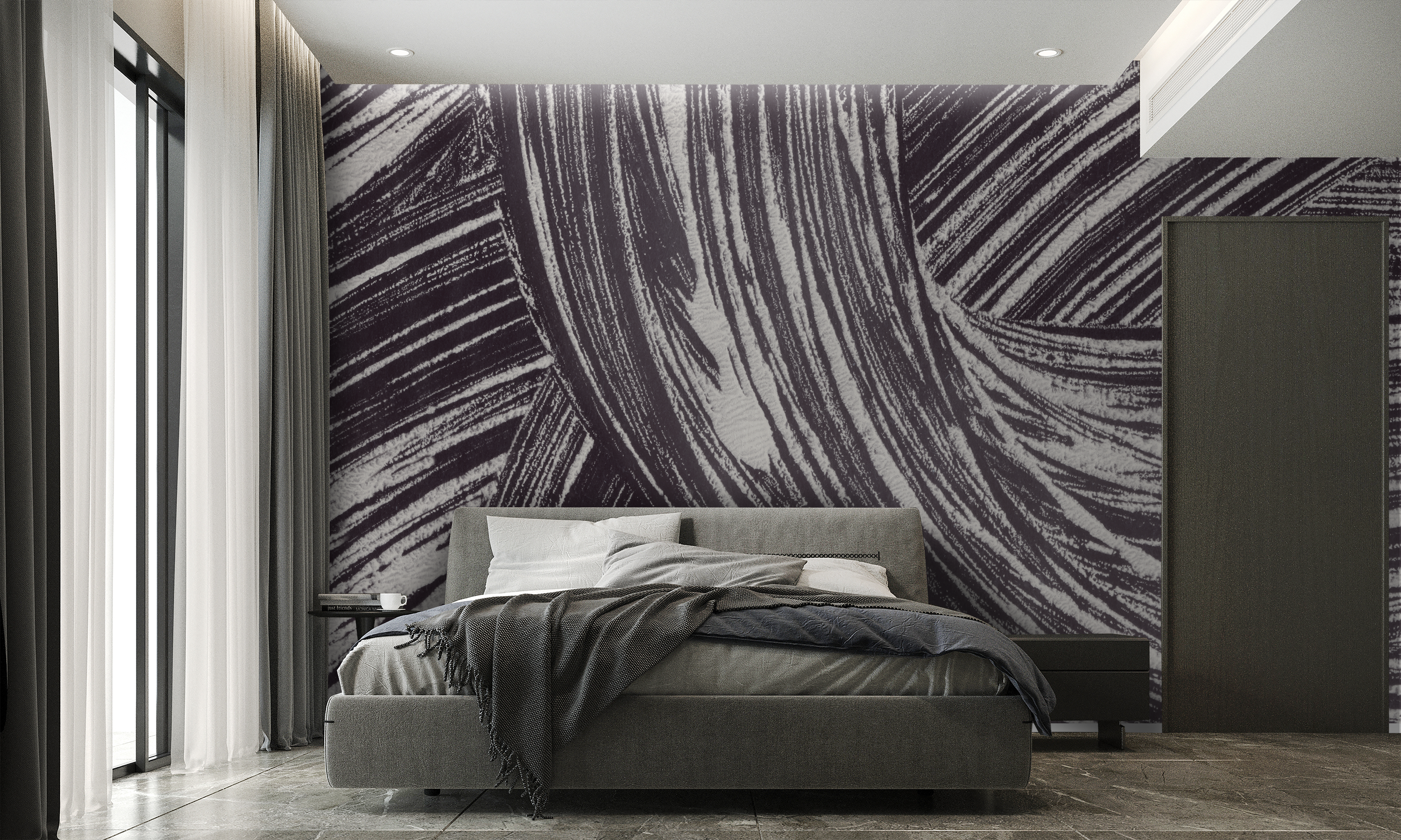 Image of Point Reyes in Orchid Mist - Wallpaper Mural - Quick Ship