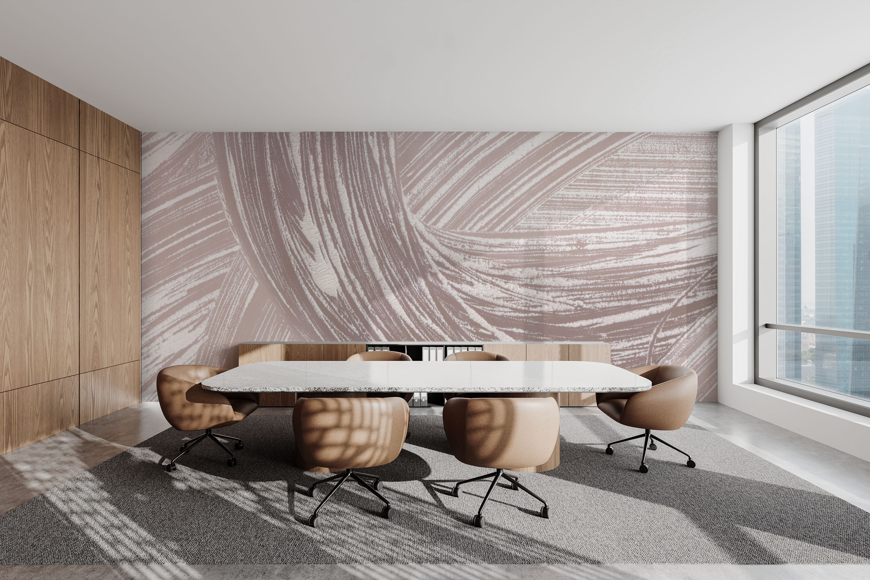 Image of Point Reyes in Rosewater - Wallpaper Mural - Quick Ship