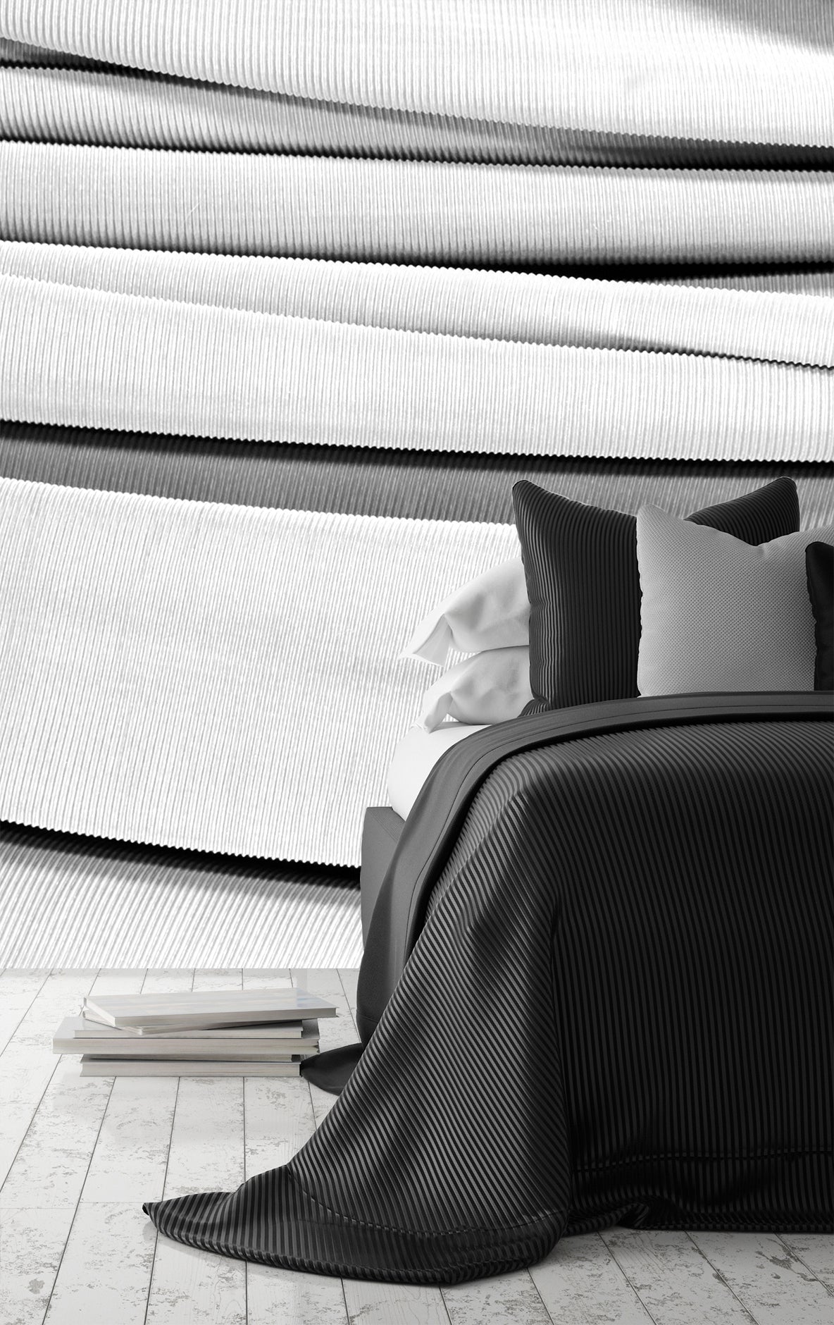 Image of Poiret Argent Made to Measure Mural