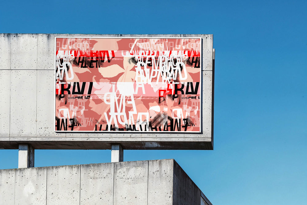 Radical Empathy in Coral - Wallpaper Mural - Quick Ship Mural
