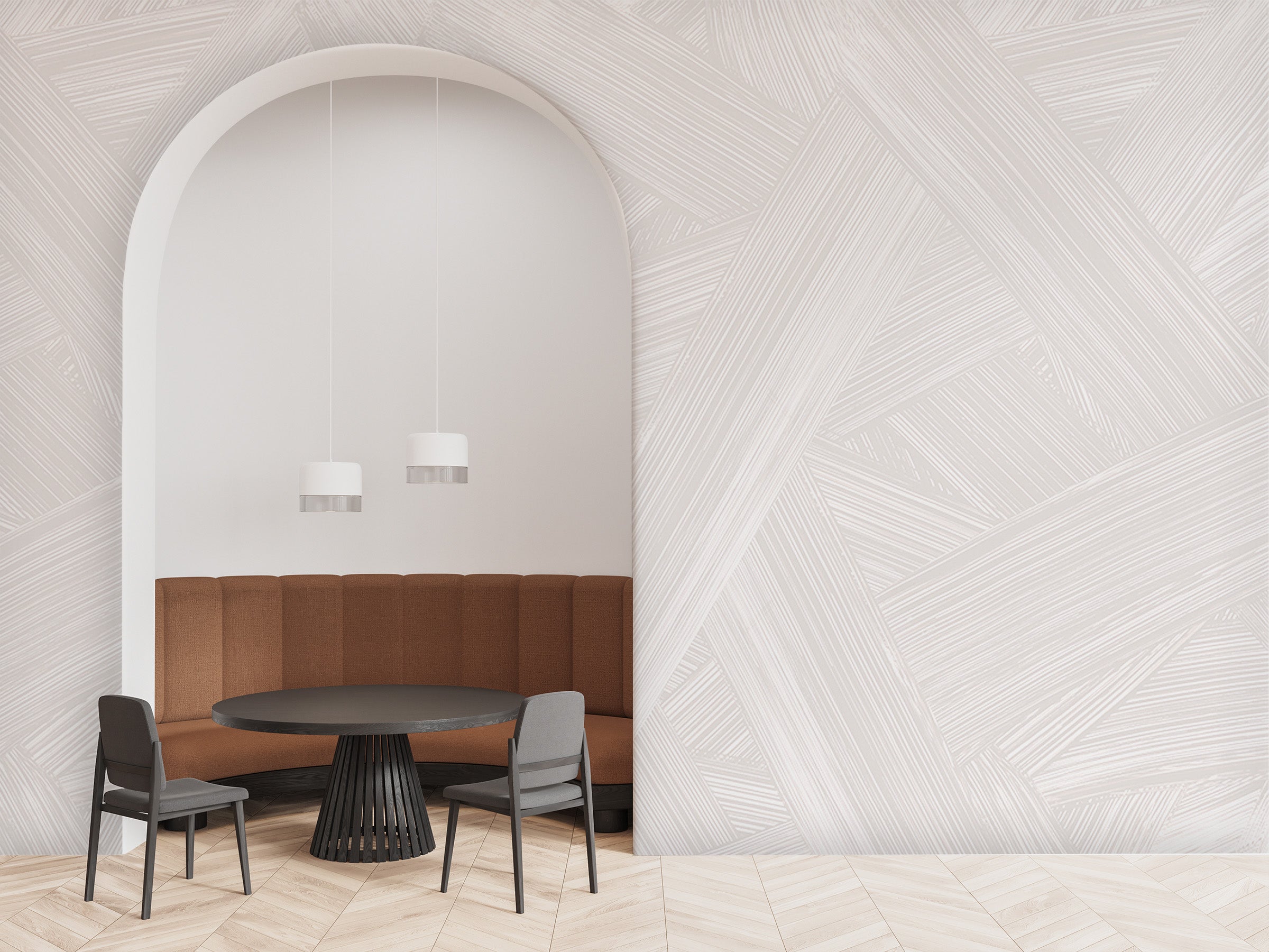 Image of Raked in Bone - Quick Ship Mural