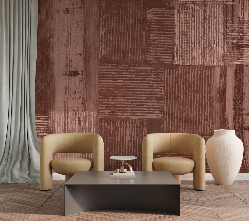 Redwoods in Cinnabar - Wallpaper Mural - Quick Ship