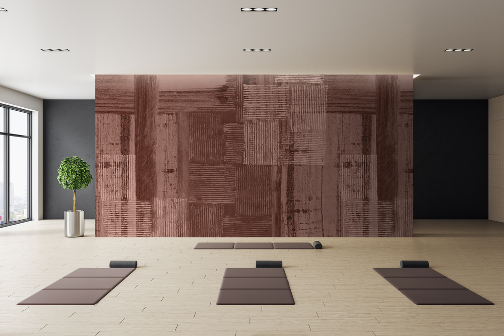 Redwoods in Cinnabar - Wallpaper Mural - Quick Ship