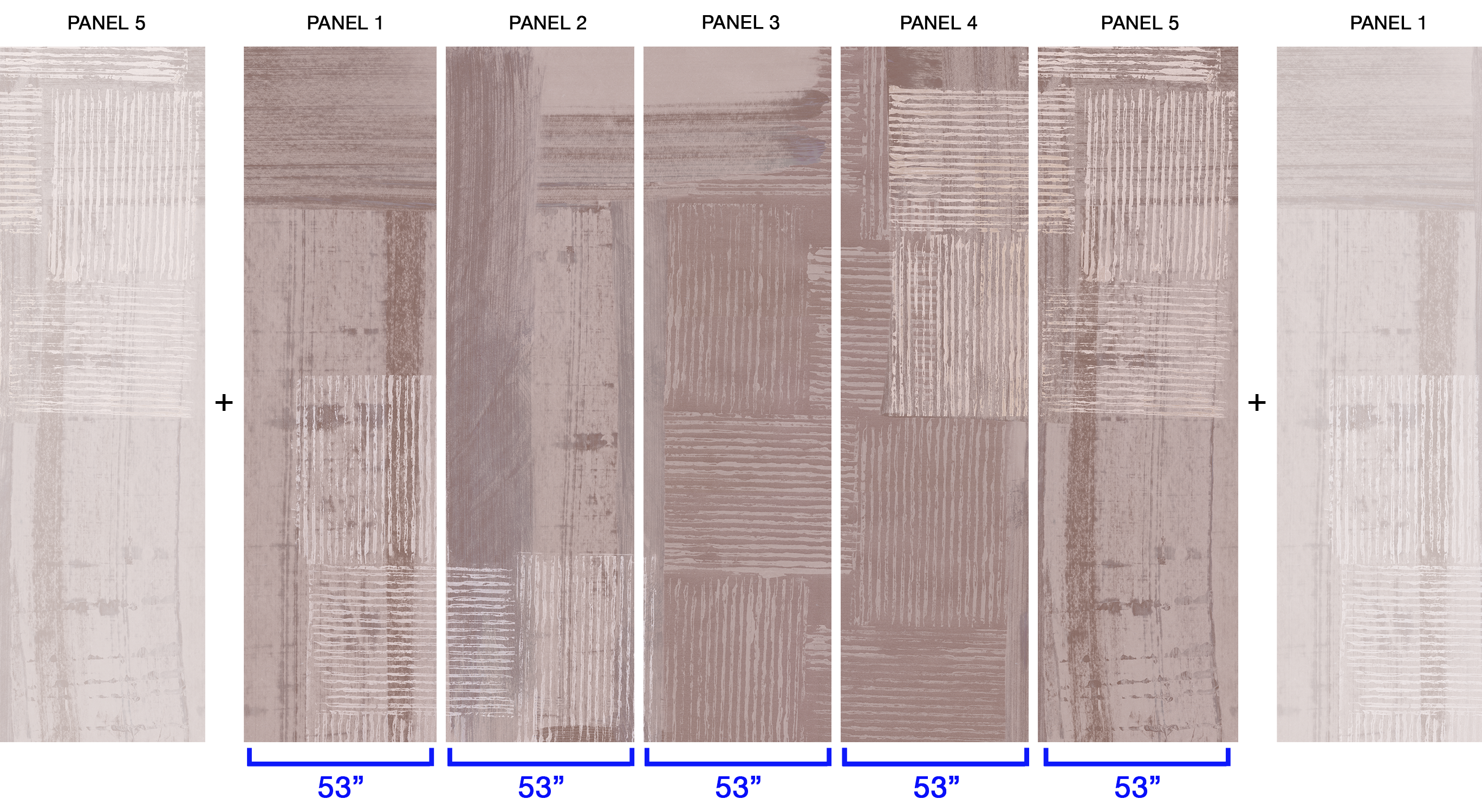 Image of Redwoods in Rosewater - Wallpaper Mural - Quick Ship