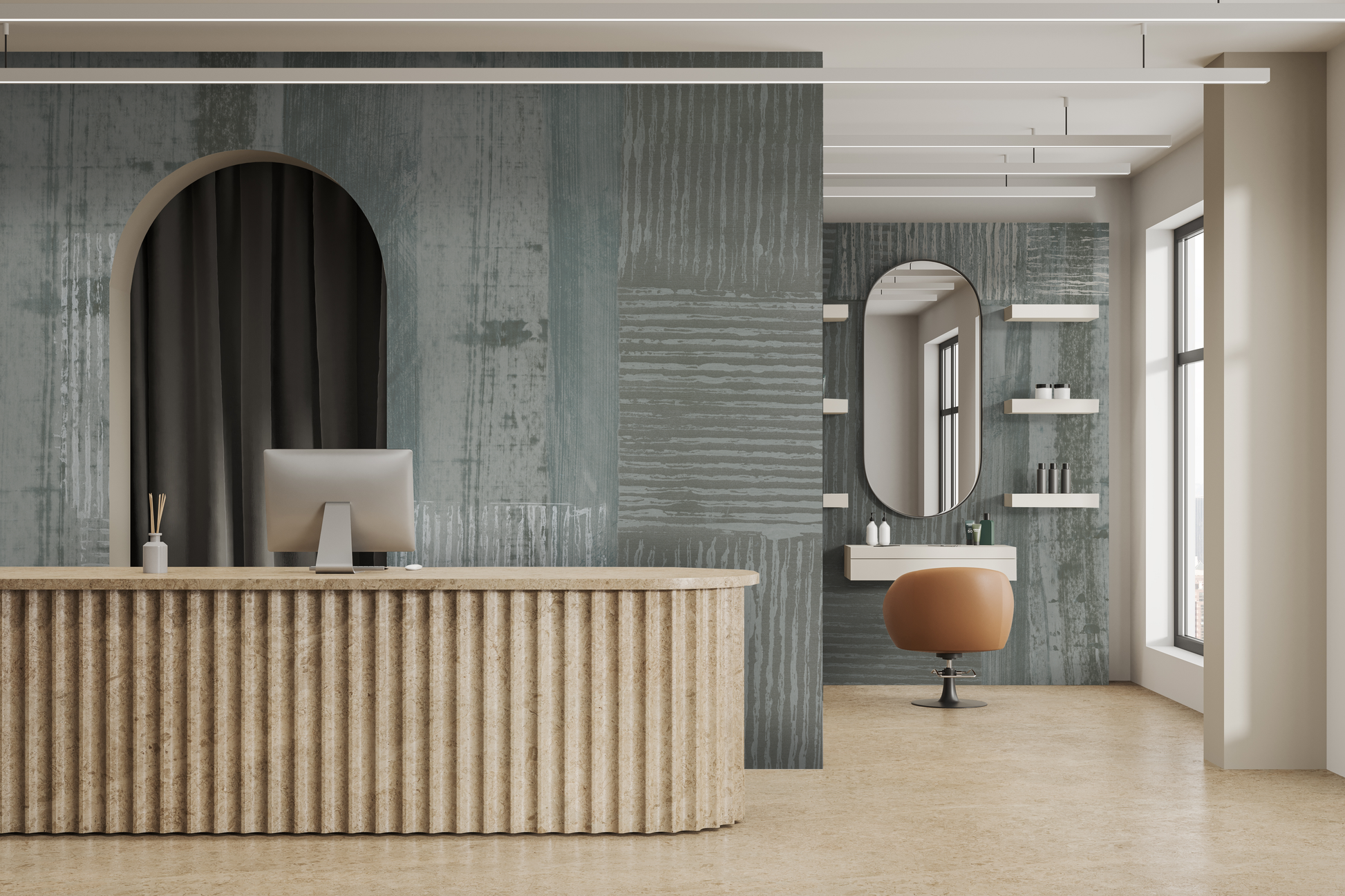 Redwoods in Willow - Wallpaper Mural - Quick Ship