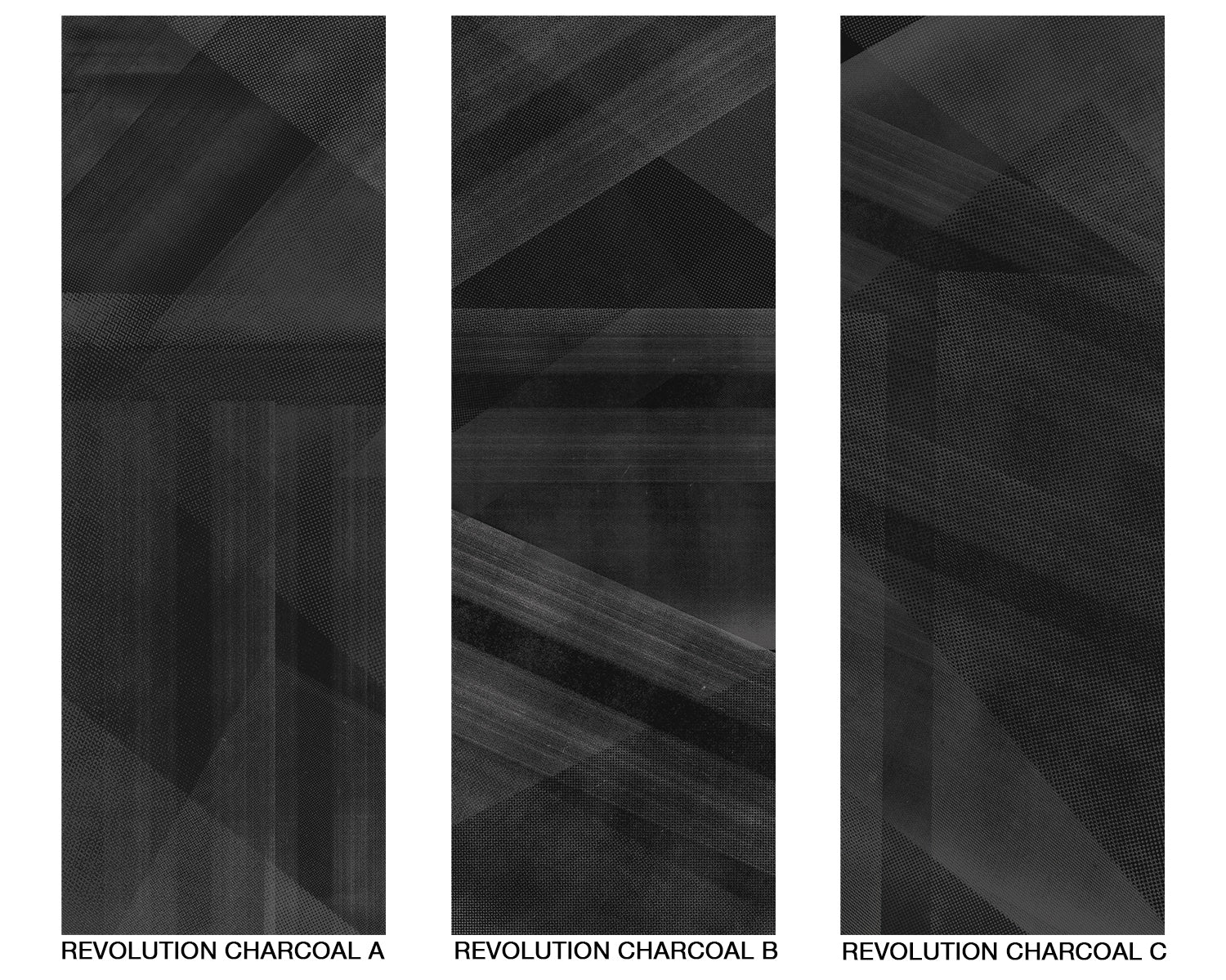 Image of Revolution Charcoal - Mix and Match Wallpaper - Quick Ship