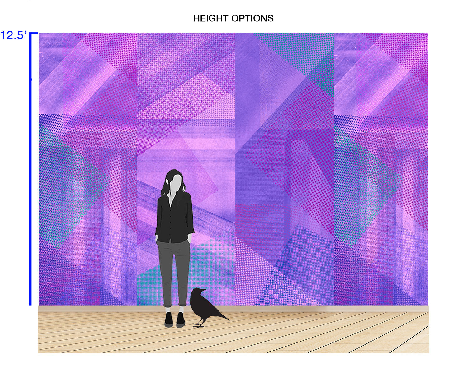 Image of Revolution Digital Lavender - Mix and Match Wallpaper - Quick Ship