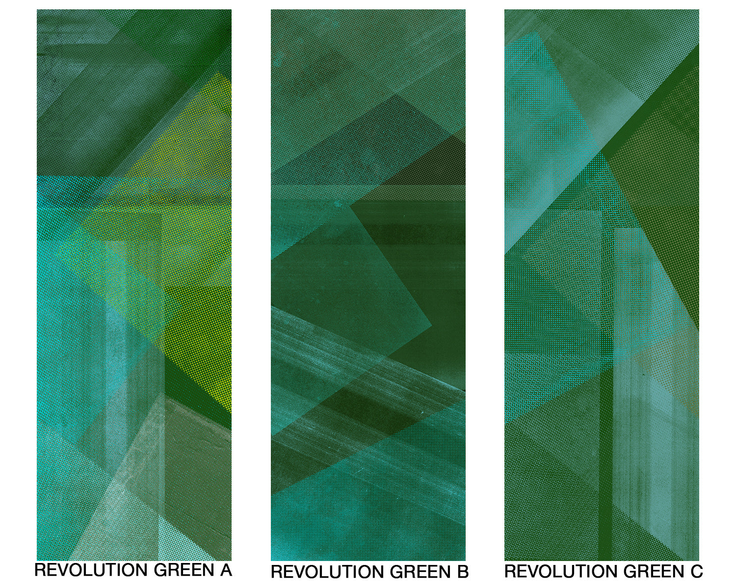 Image of Revolution Green - Mix and Match Wallpaper - Quick Ship