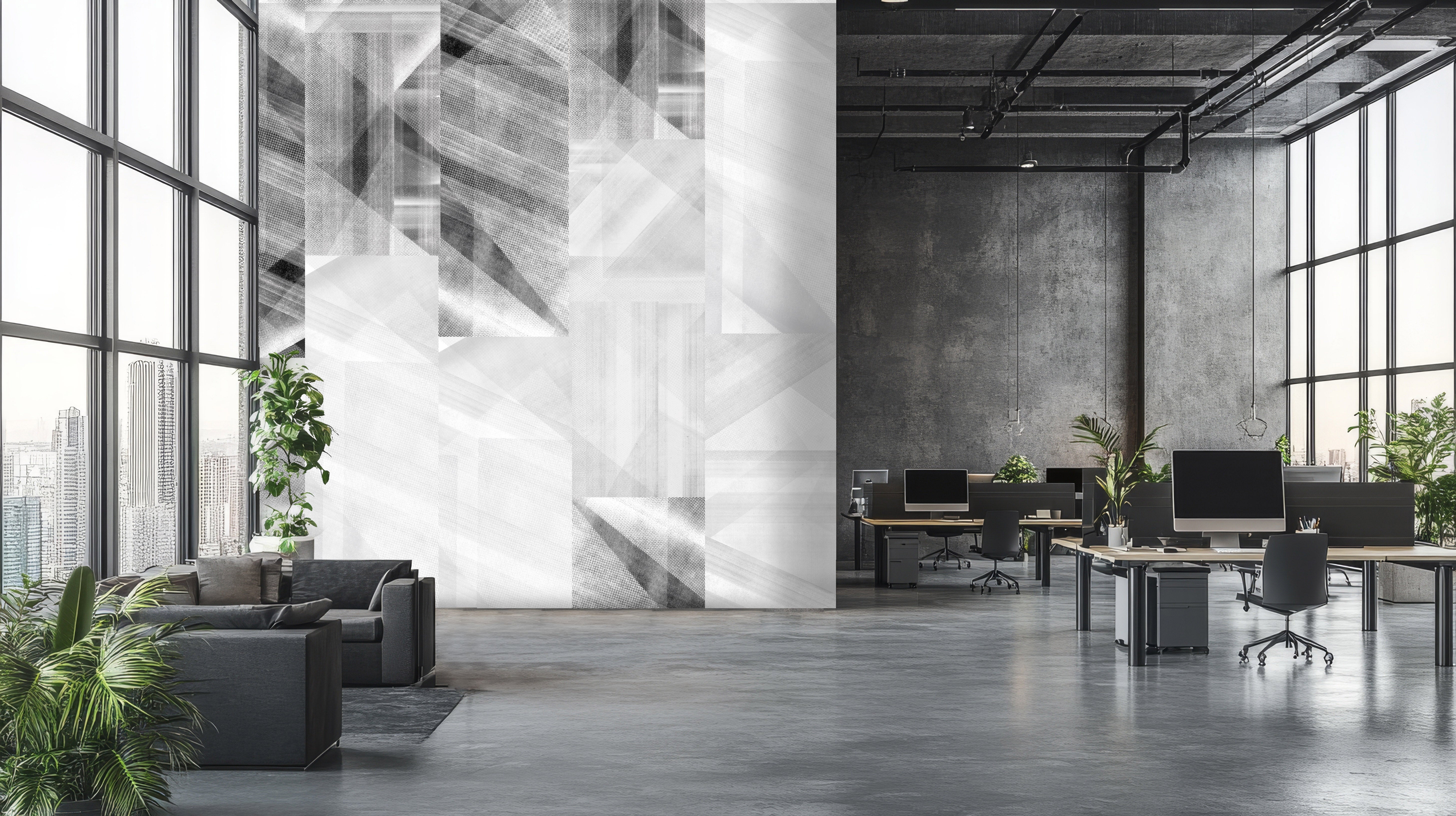 Image of Revolution Grey - Mix and Match Wallpaper - Quick Ship