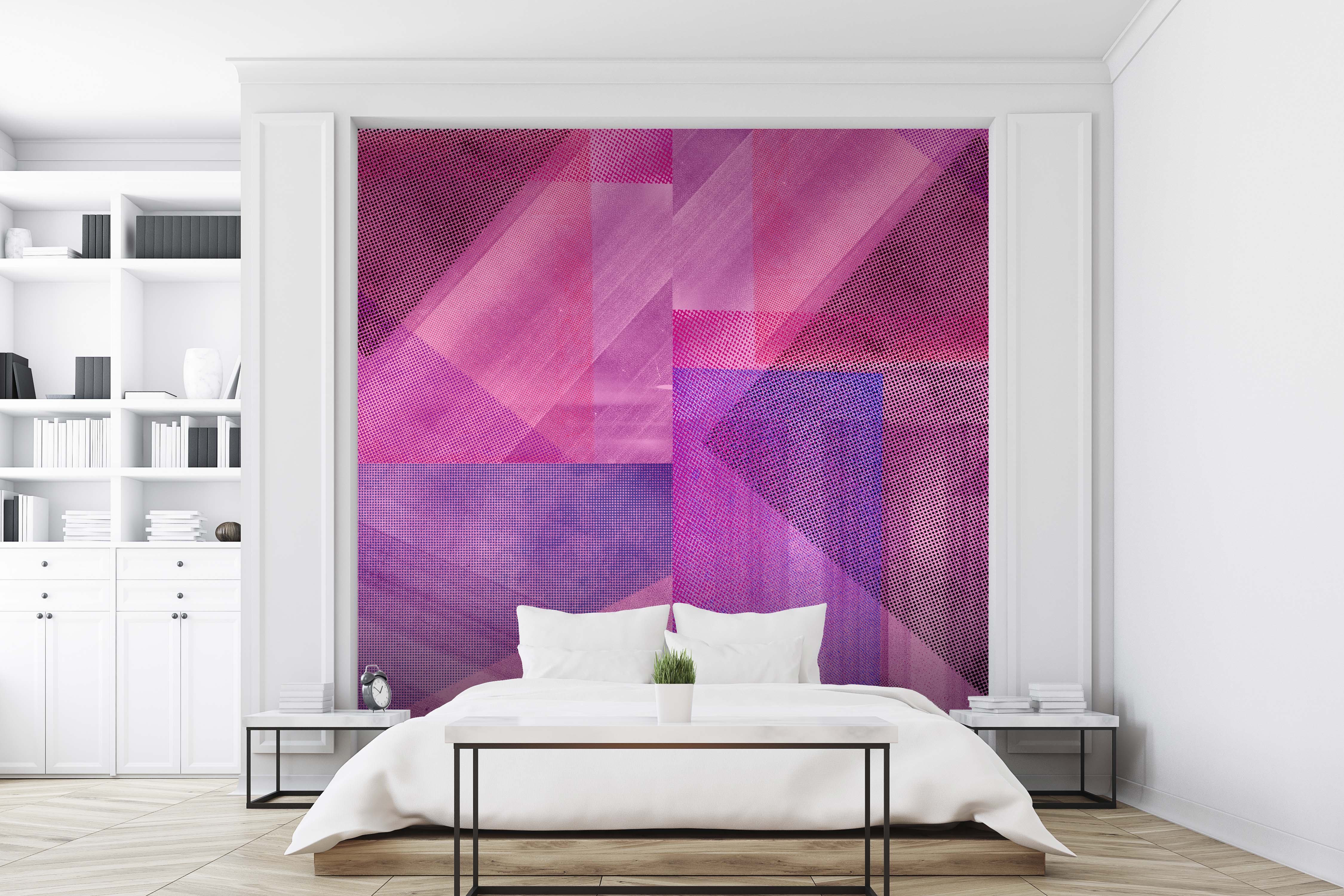 Image of Revolution Hot Pink - Mix and Match Wallpaper - Quick Ship