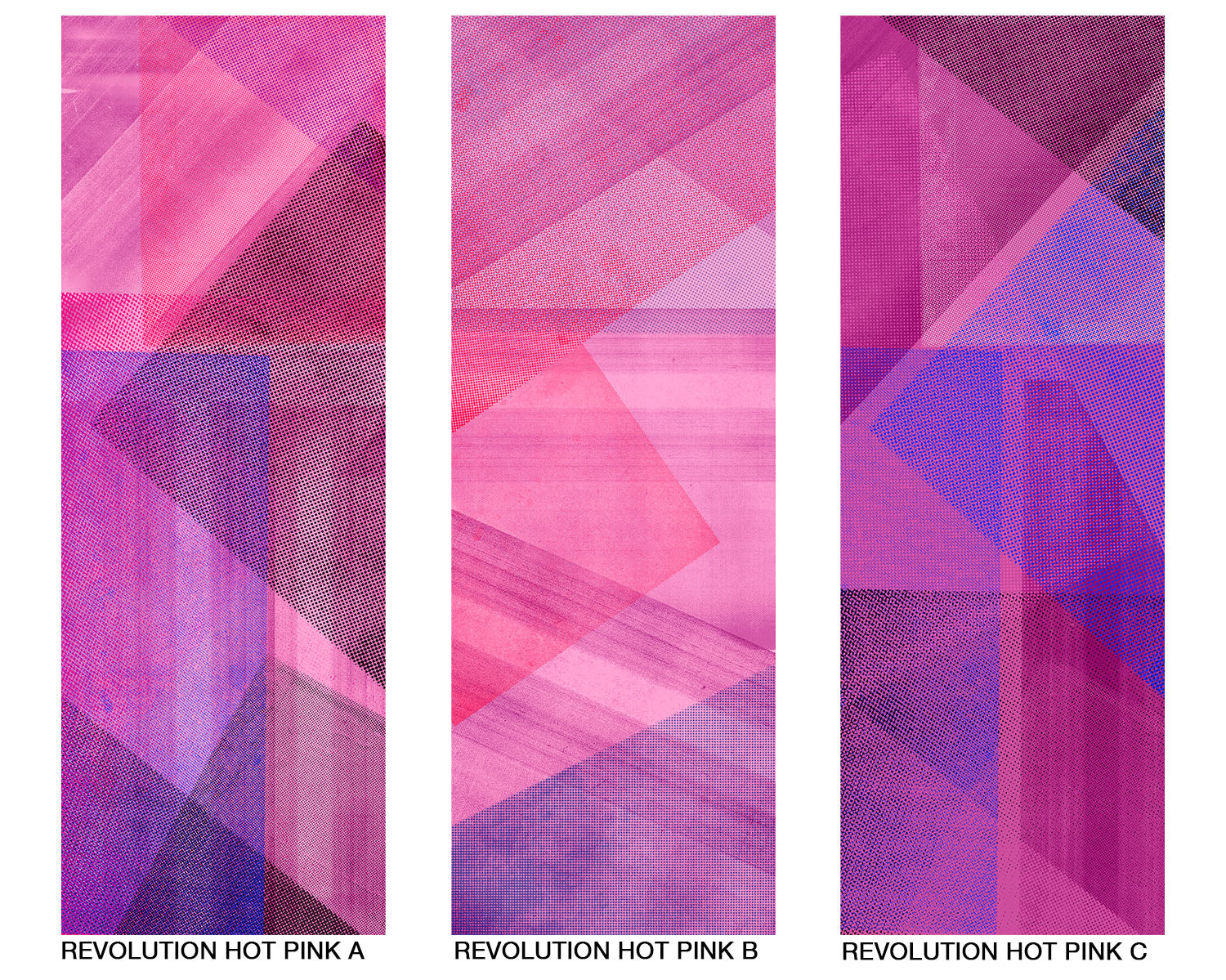 Image of Revolution Hot Pink - Mix and Match Wallpaper - Quick Ship