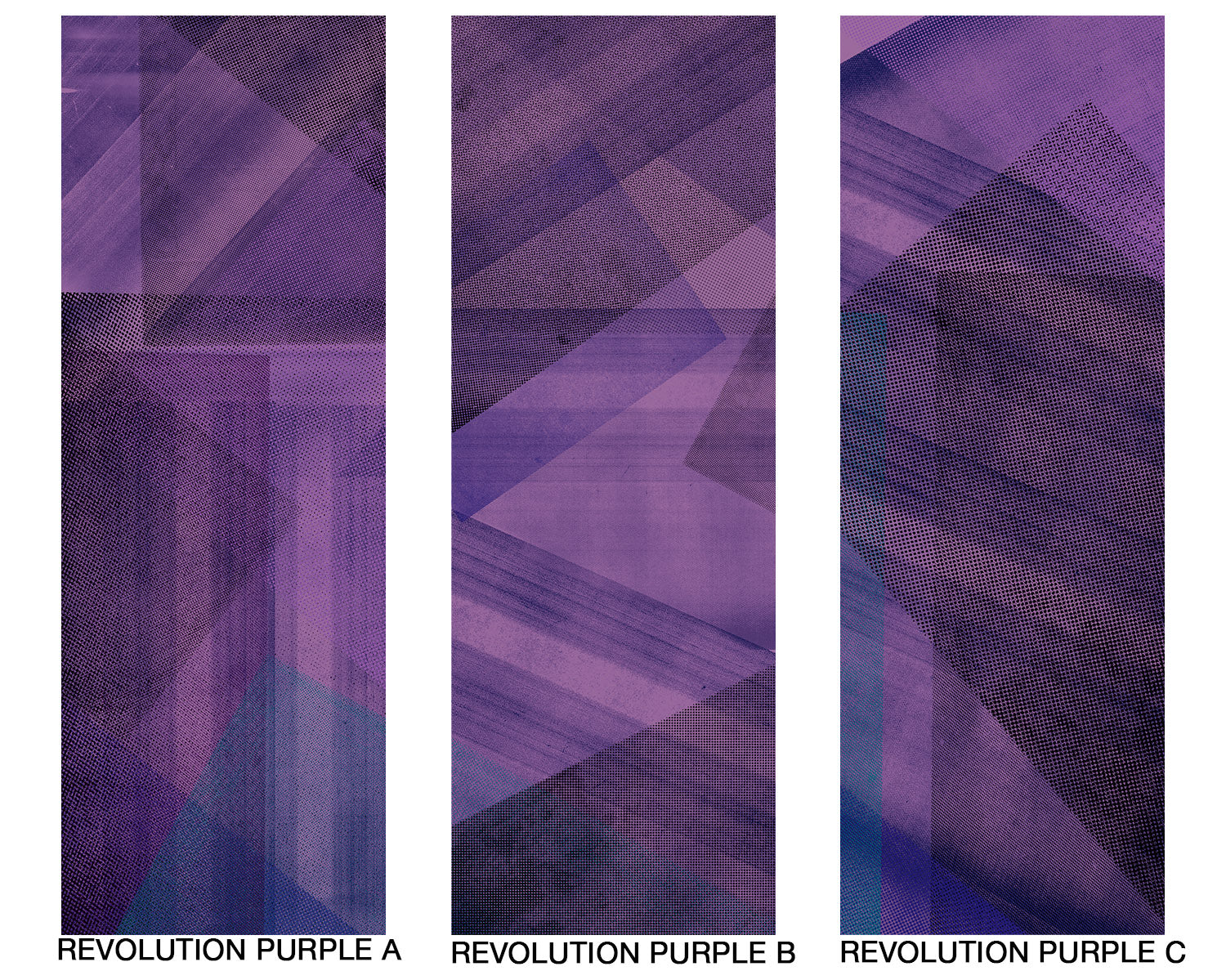 Image of Revolution Purple - Mix and Match Wallpaper - Quick Ship