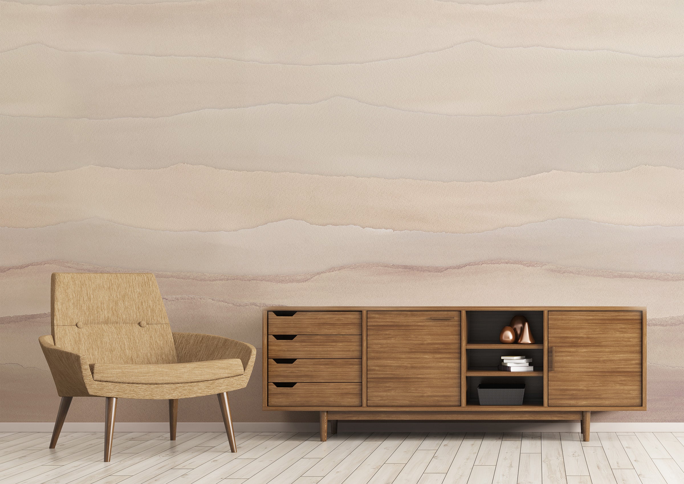 Image of Ripple in Dusk - Quick Ship Mural