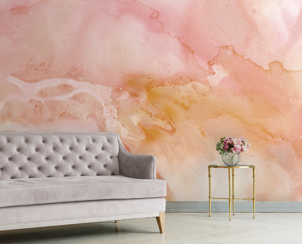 Rose Gold Made To Measure Mural