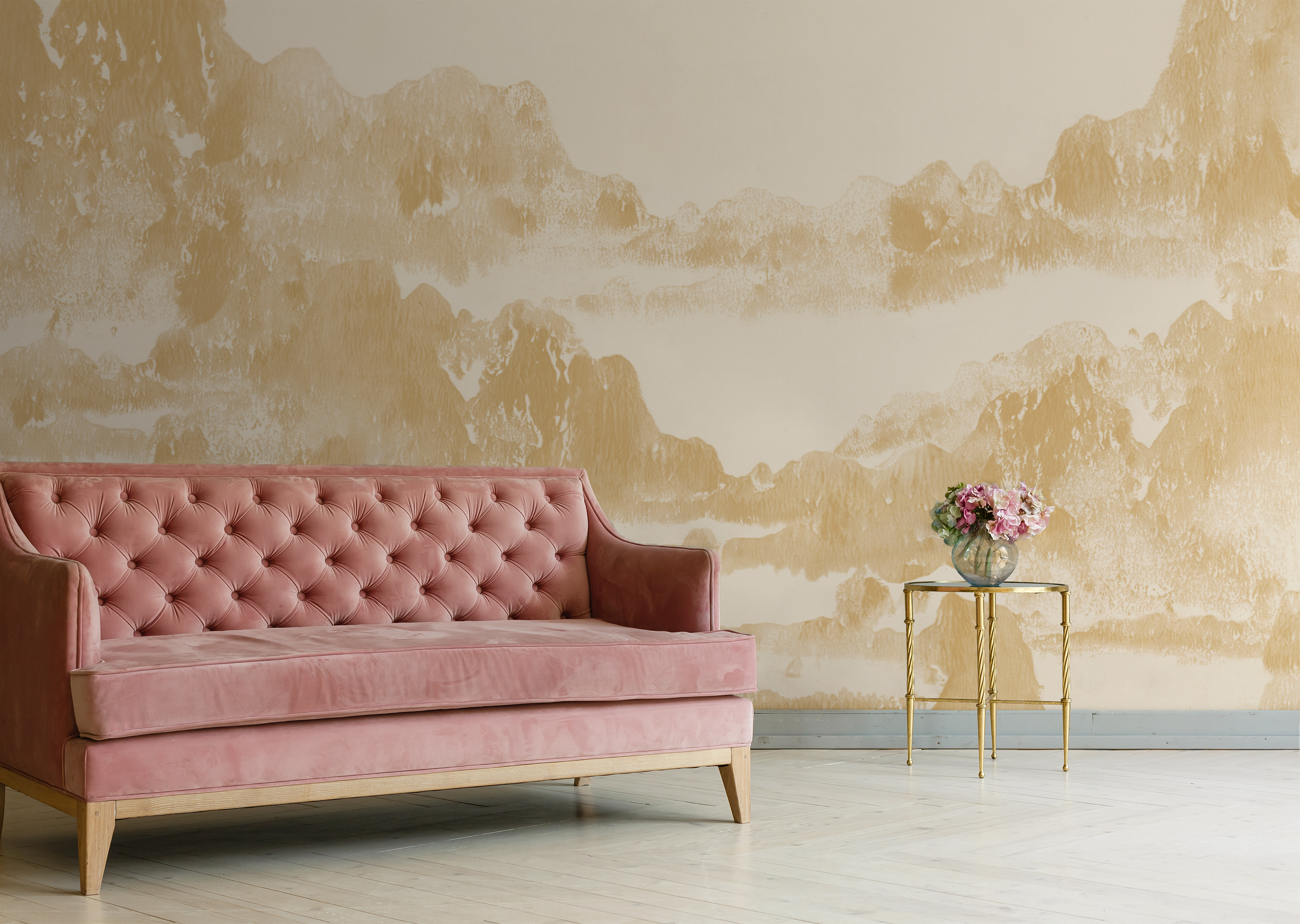 Image of San Gabriel in Harvest - Wallpaper Mural - Quick Ship
