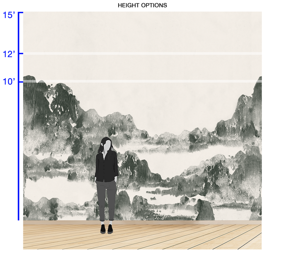 San Gabriel in Hemlock - Wallpaper Mural - Quick Ship