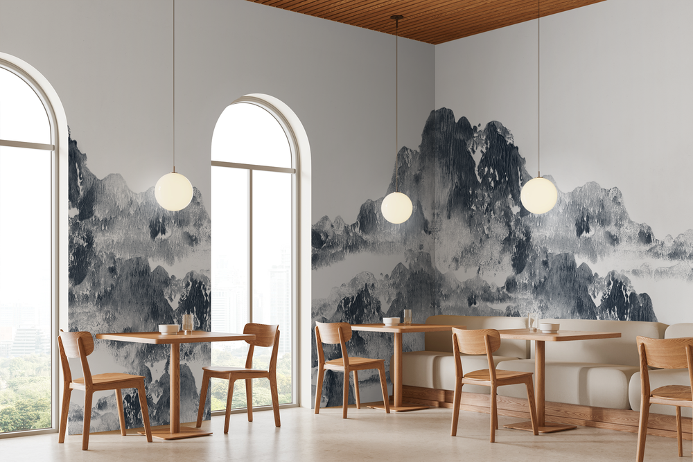 San Gabriel in Midnight - Wallpaper Mural - Quick Ship