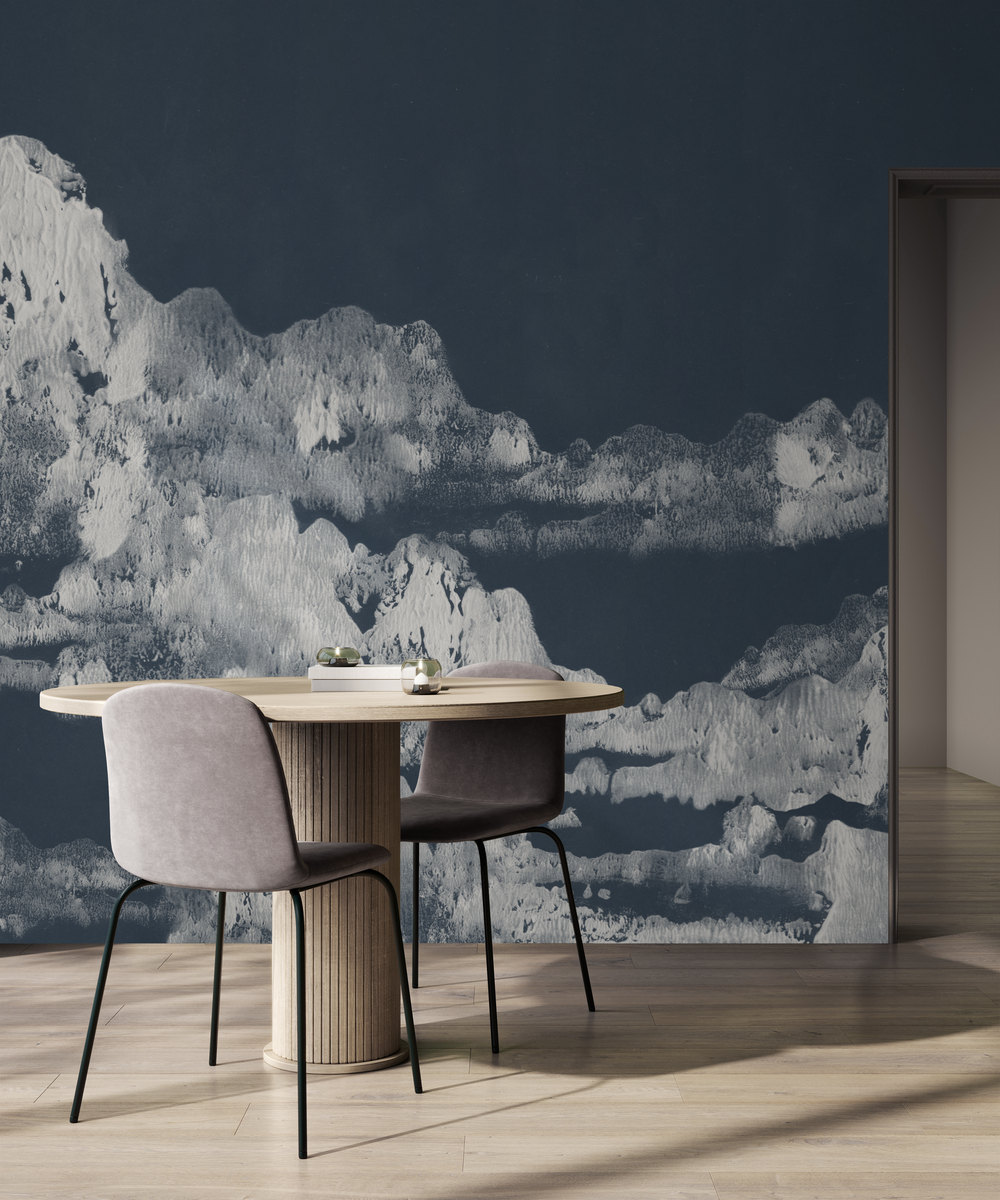 San Gabriel in Inverted Midnight - Wallpaper Mural - Quick Ship