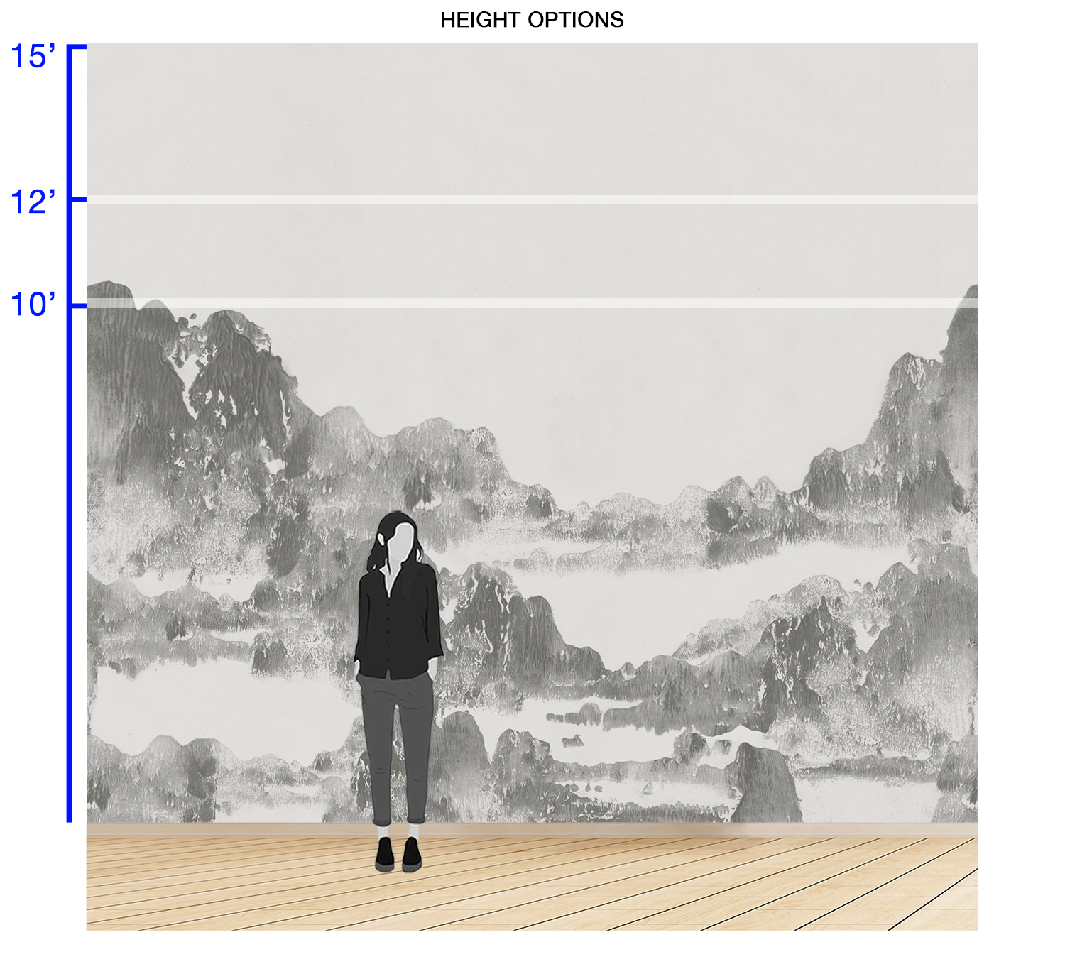 Image of San Gabriel in Quarry - Wallpaper Mural - Quick Ship