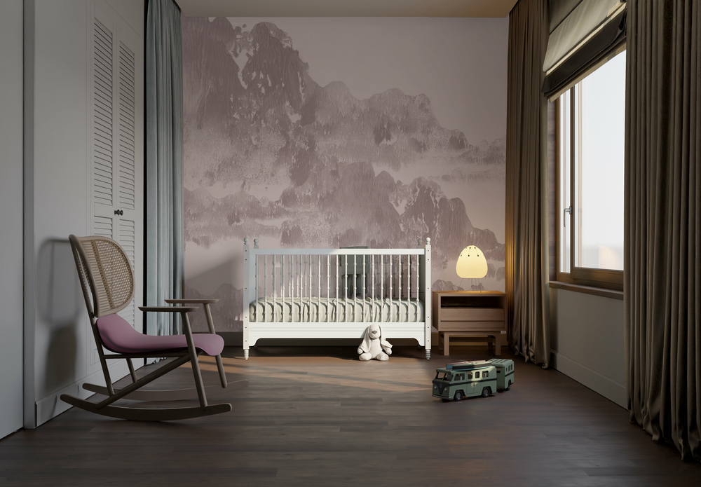 San Gabriel in Rosewater - Wallpaper Mural - Quick Ship