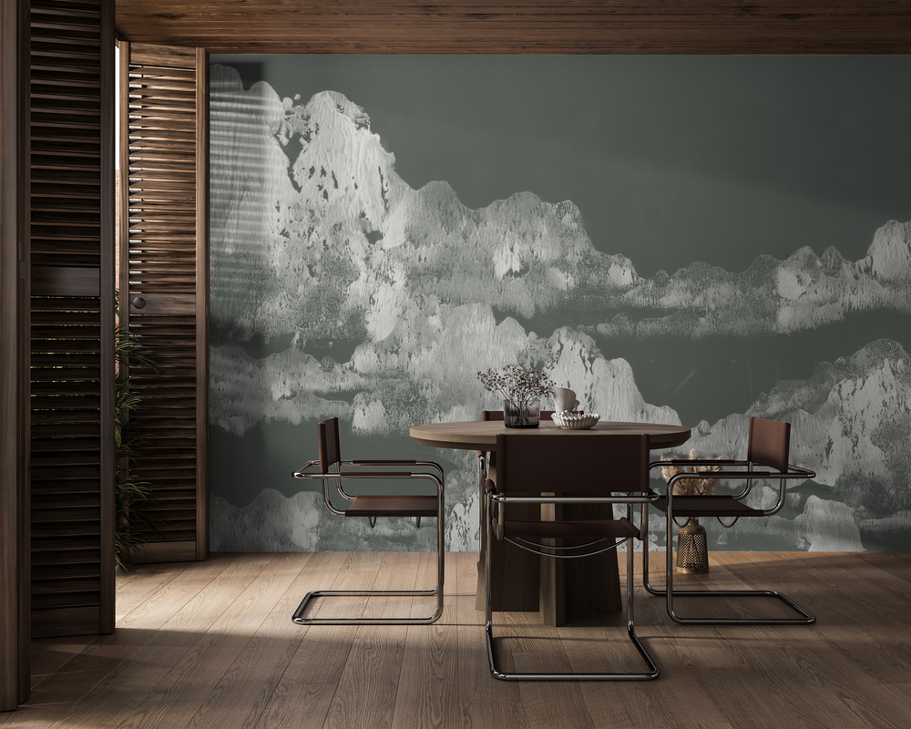 San Gabriel in Inverted Willow - Wallpaper Mural - Quick Ship