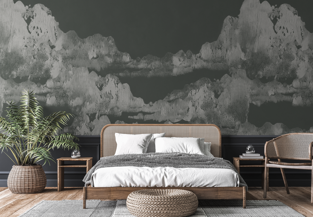 San Gabriel in Inverted Willow - Wallpaper Mural - Quick Ship
