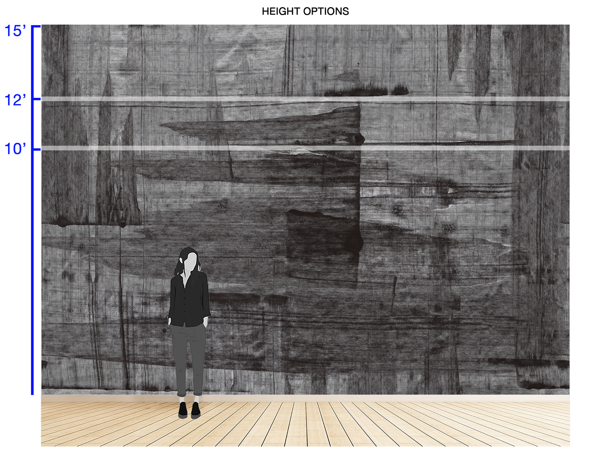 San Joaquin in Cinder - Wallpaper Mural - Quick Ship