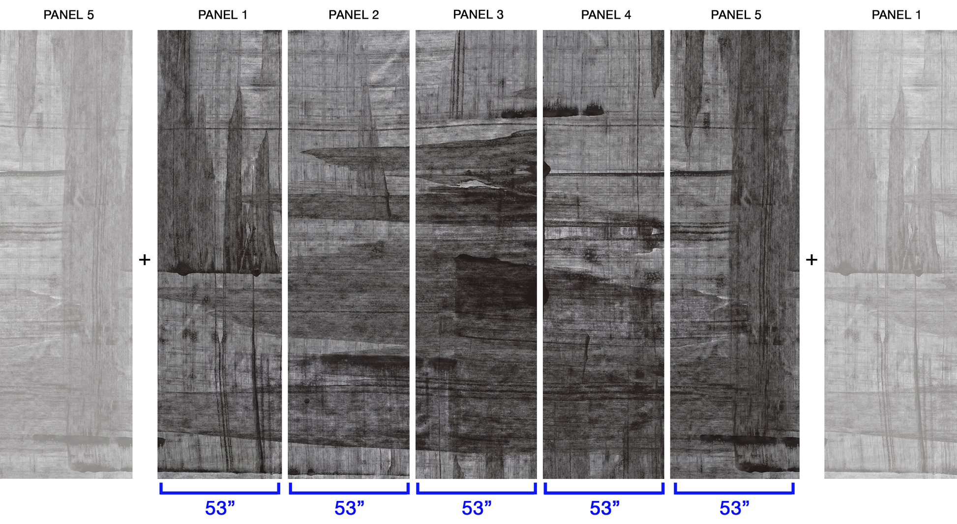 San Joaquin in Cinder - Wallpaper Mural - Quick Ship