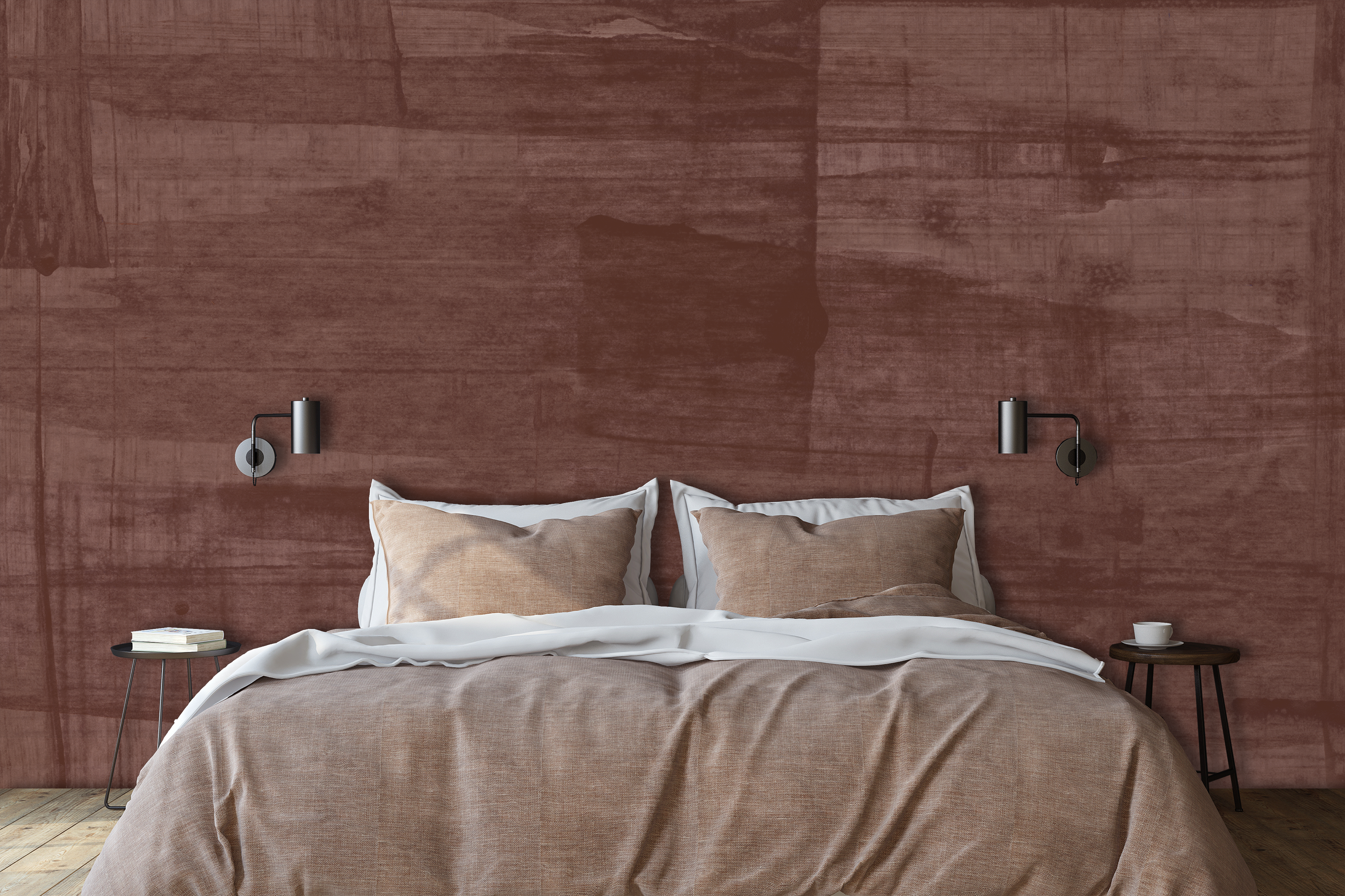 Image of San Joaquin in Cinnabar - Wallpaper Mural - Quick Ship