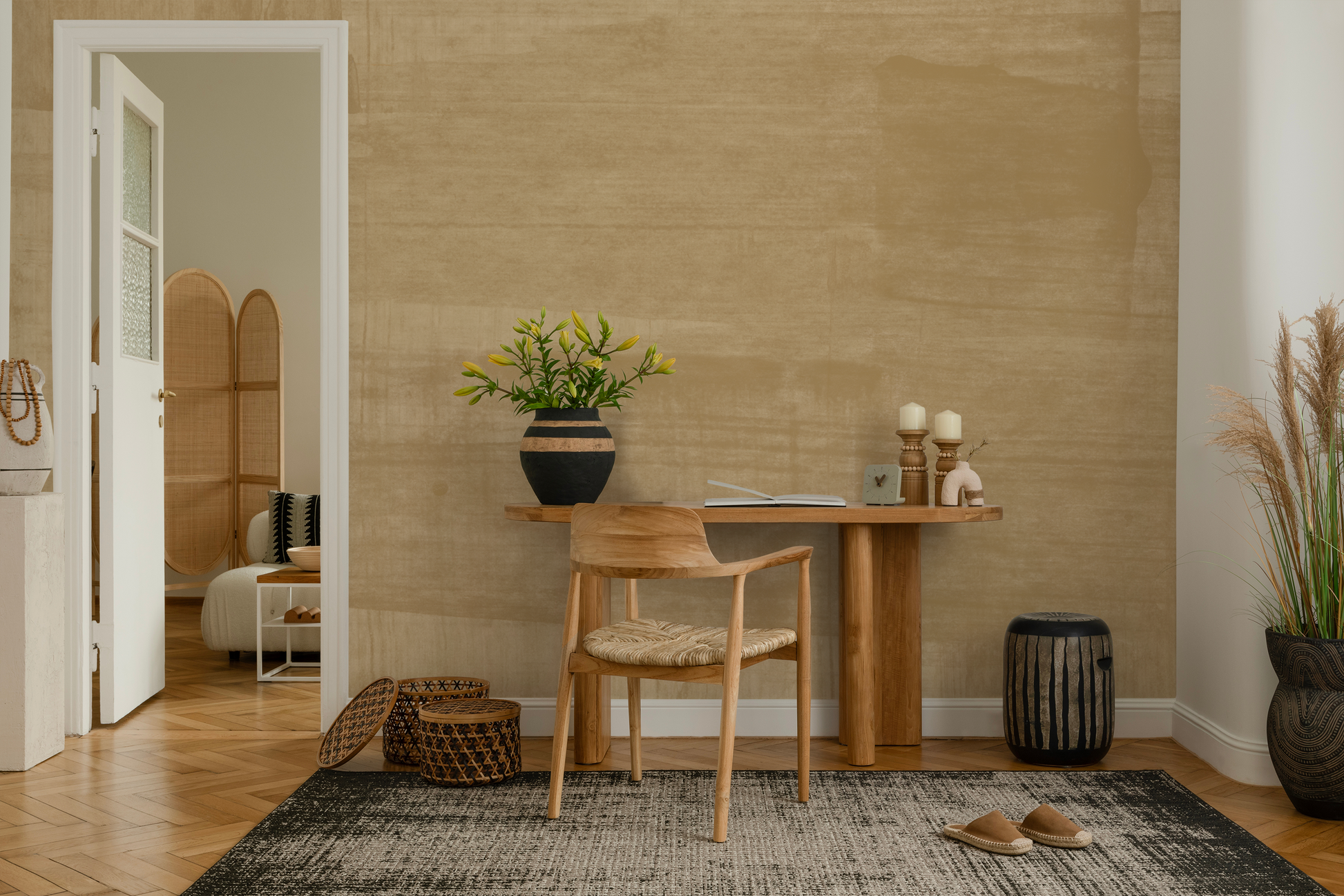 San Joaquin in Harvest - Wallpaper Mural - Quick Ship