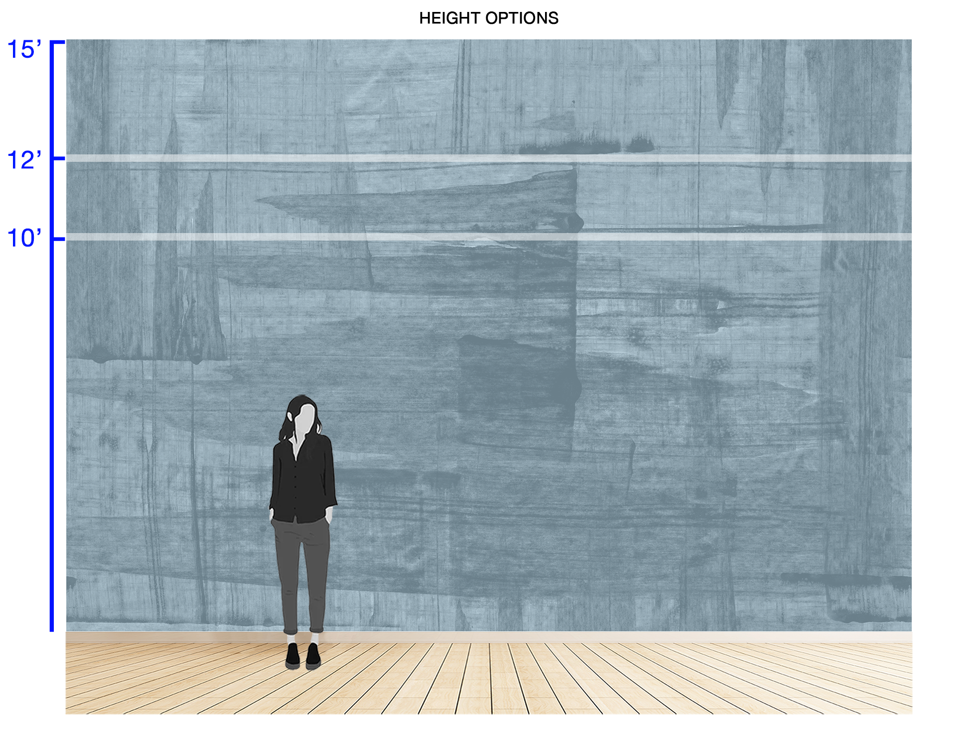 Image of San Joaquin in Moonstone - Wallpaper Mural - Quick Ship