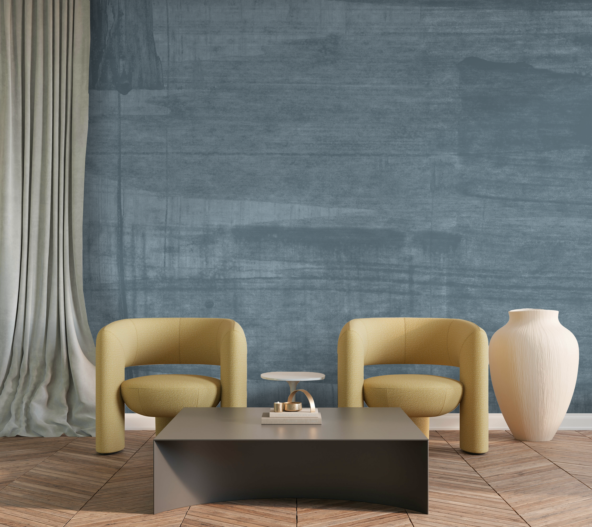 San Joaquin in Moonstone - Wallpaper Mural - Quick Ship