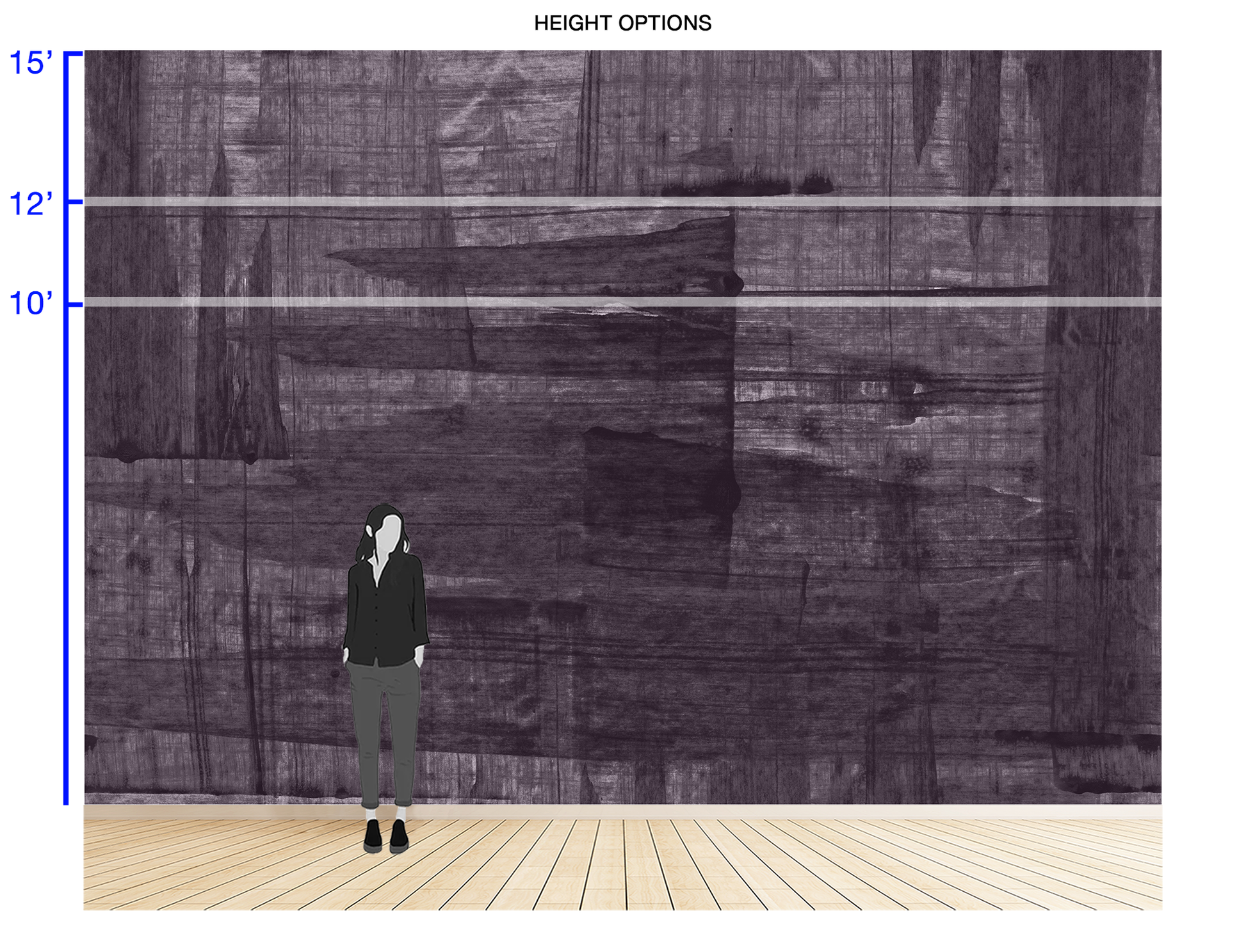 San Joaquin in Orchid Mist - Wallpaper Mural - Quick Ship